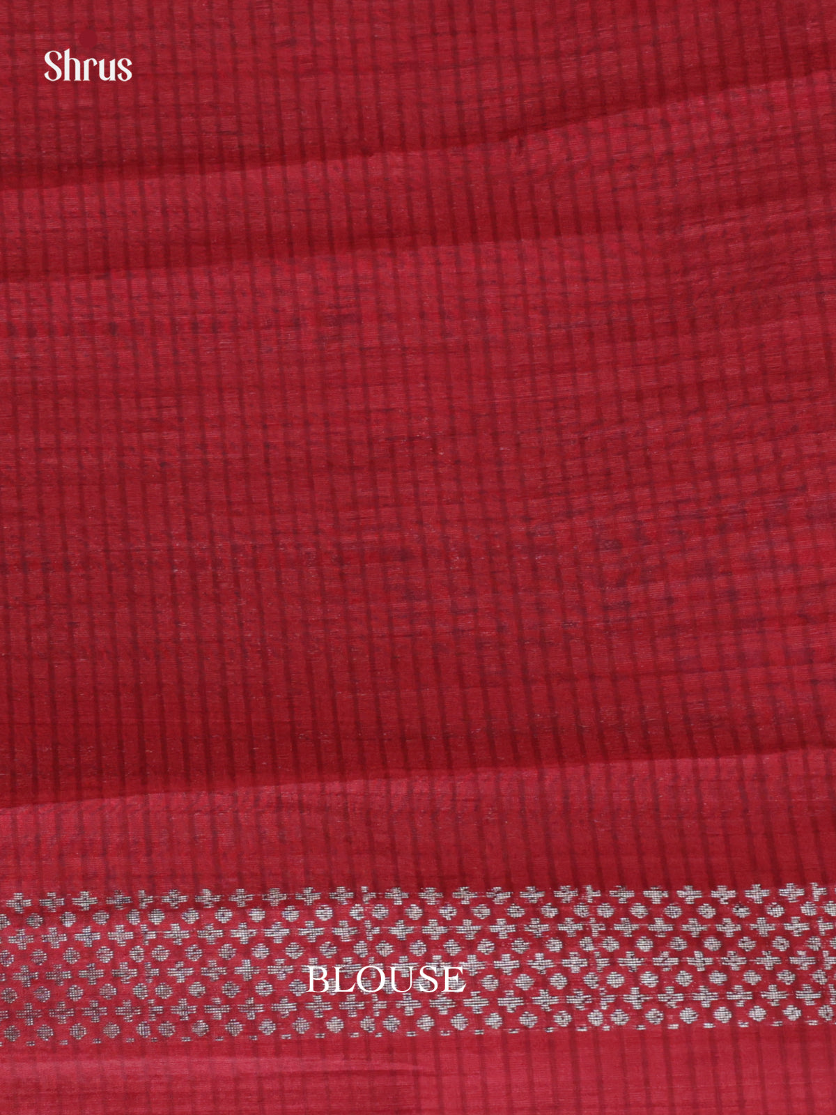 Maroon - Semi Jute Saree -DLS19051 - Shop on Shrus.com
