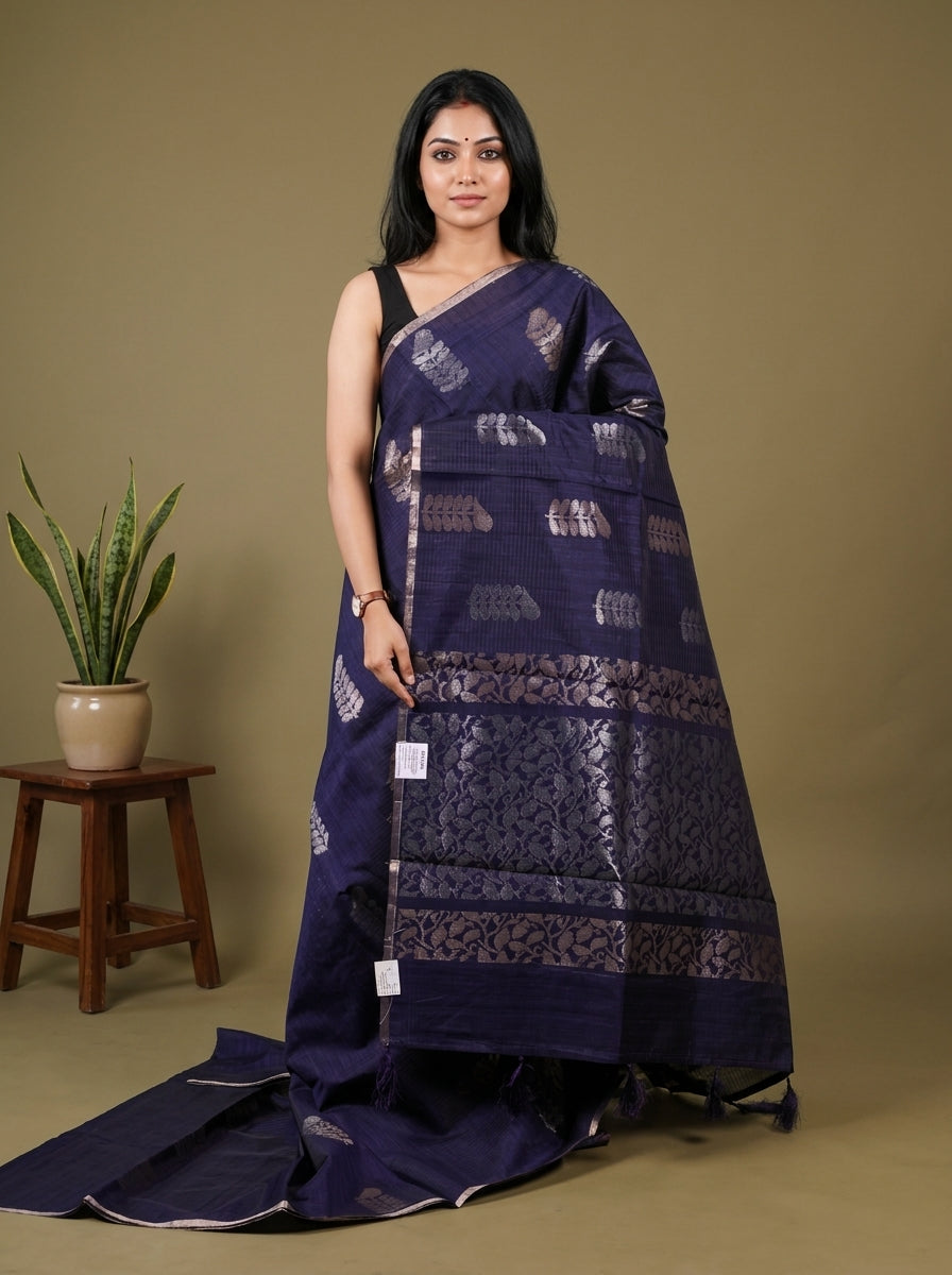 DLS19113 - Semi Jute Saree