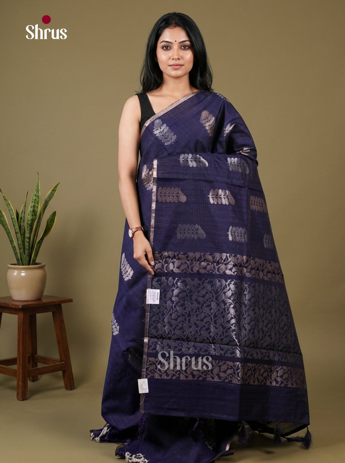 DLS19113 - Semi Jute Saree