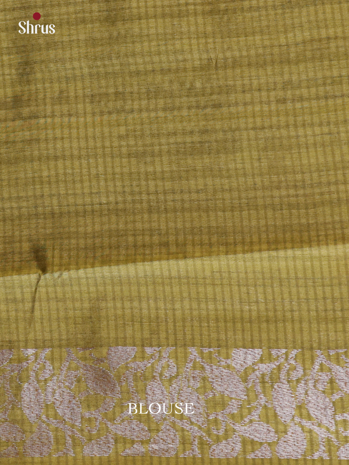 Mehandi Green- Semi Jute Saree - DLS19135