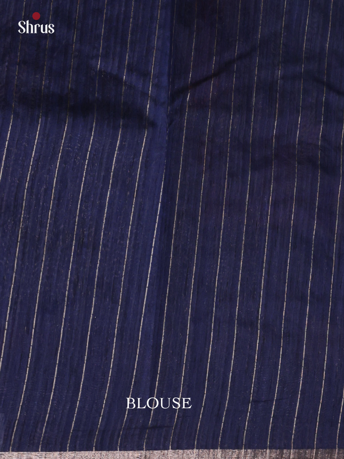 Navy Blue - Semi Jute Saree- DLS19152