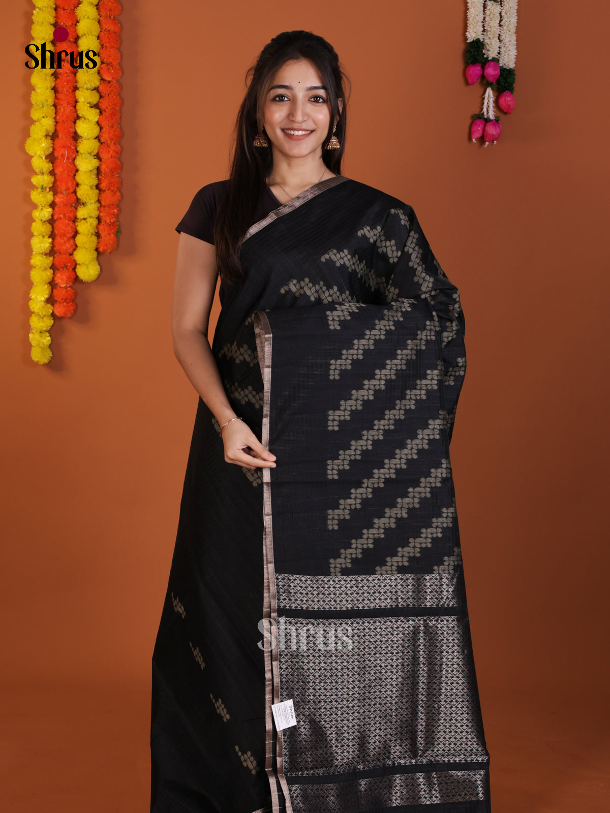 DLS19181 - Semi Jute Saree - Shop on Shrus.com