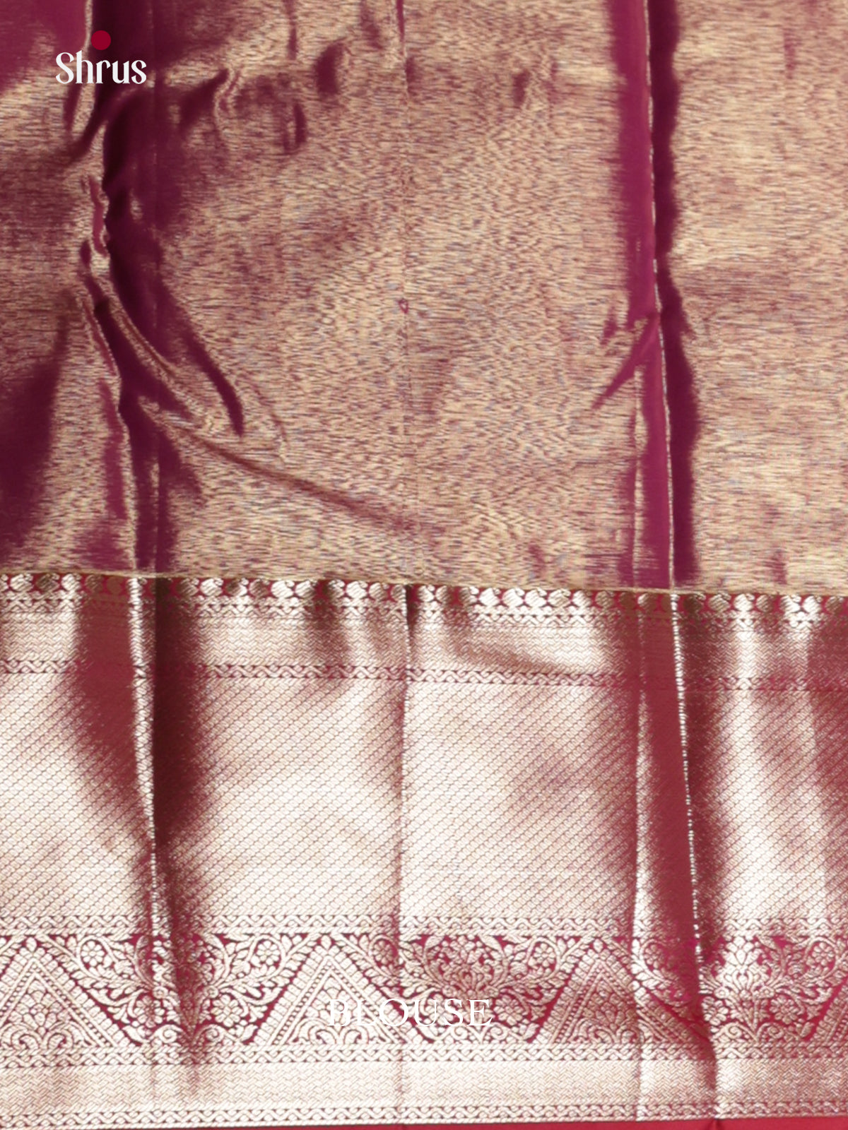 Purple - Kanchipuram-halfpure Saree- DLS19218 - Shop on Shrus.com
