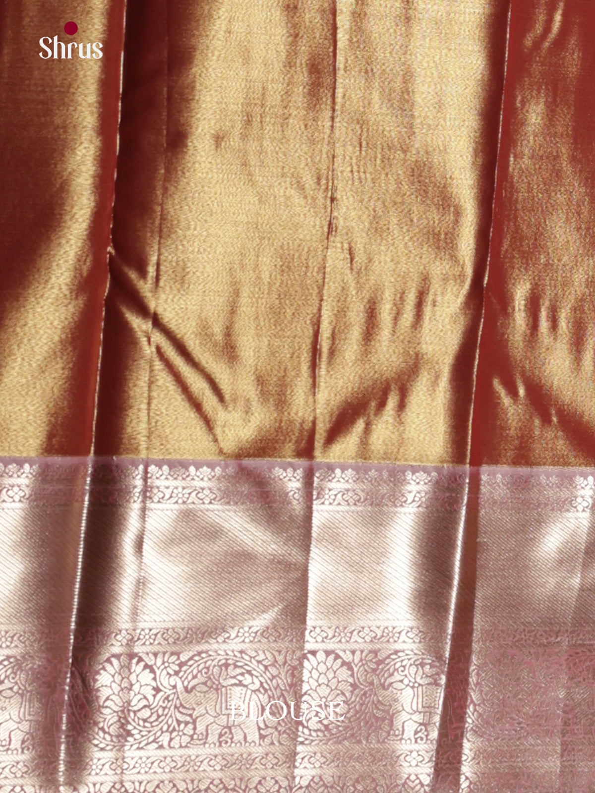 Gold & Purple - Kanchipuram-halfpure Saree- DLS19234 - Shop on Shrus.com