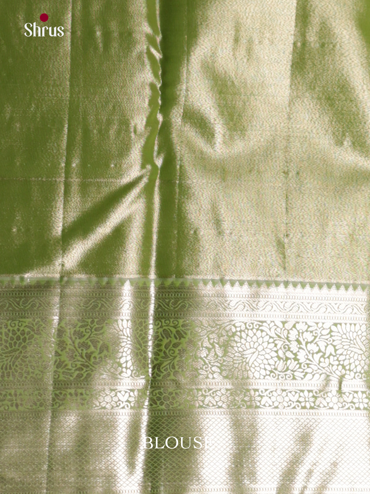 Green - Kanchipuram-halfpure Saree- DLS19235 - Shop on Shrus.com