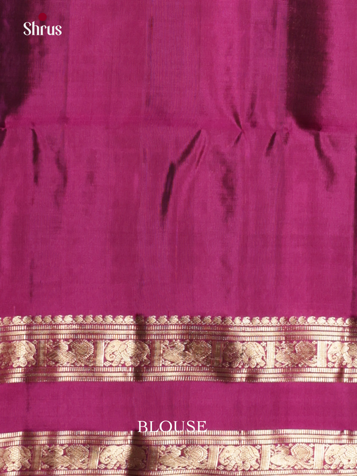 Luxurious Purple Soft Silk Saree with zari peacock buttas & Rettaipet border - Shop on Shrus.com