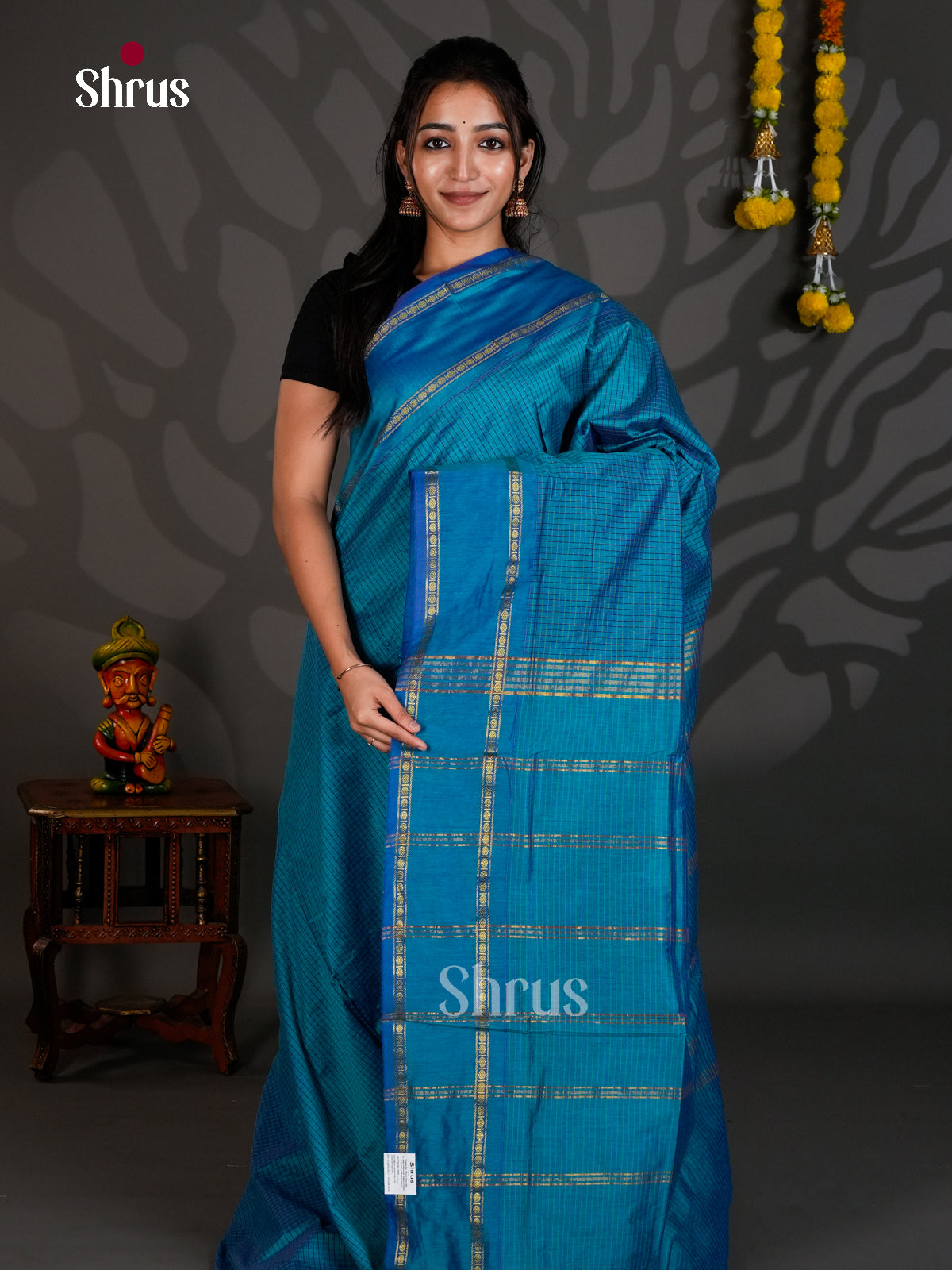 DLS26005 - Kalyani Cotton Saree - Shop on Shrus.com