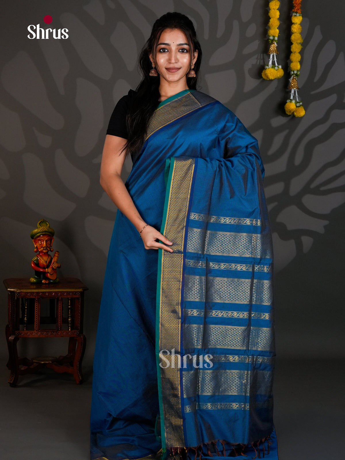 DLS26009 - Kalyani Cotton Saree - Shop on Shrus.com
