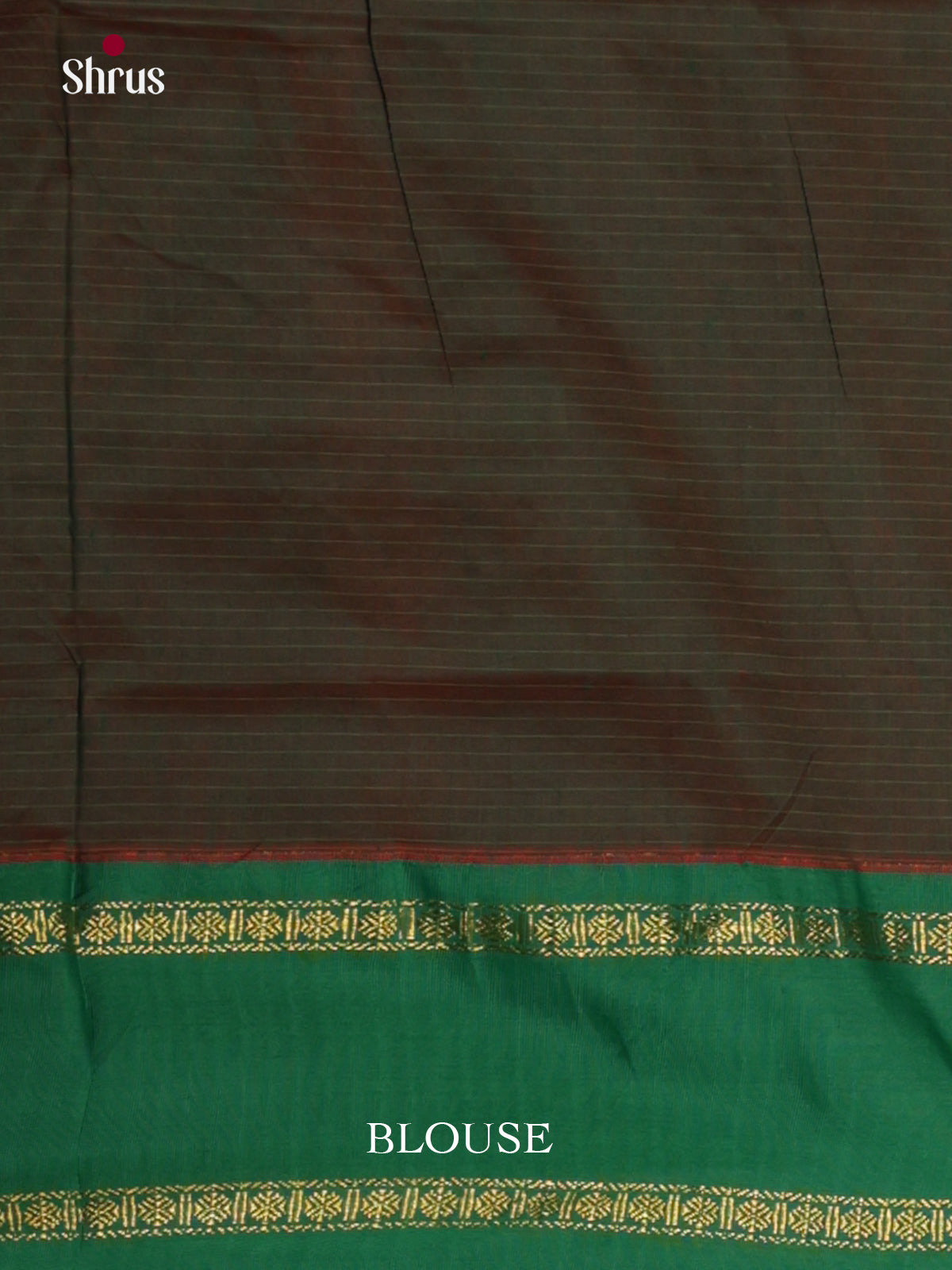 Orange & Green - Kalyani Cotton Saree - Shop on Shrus.com