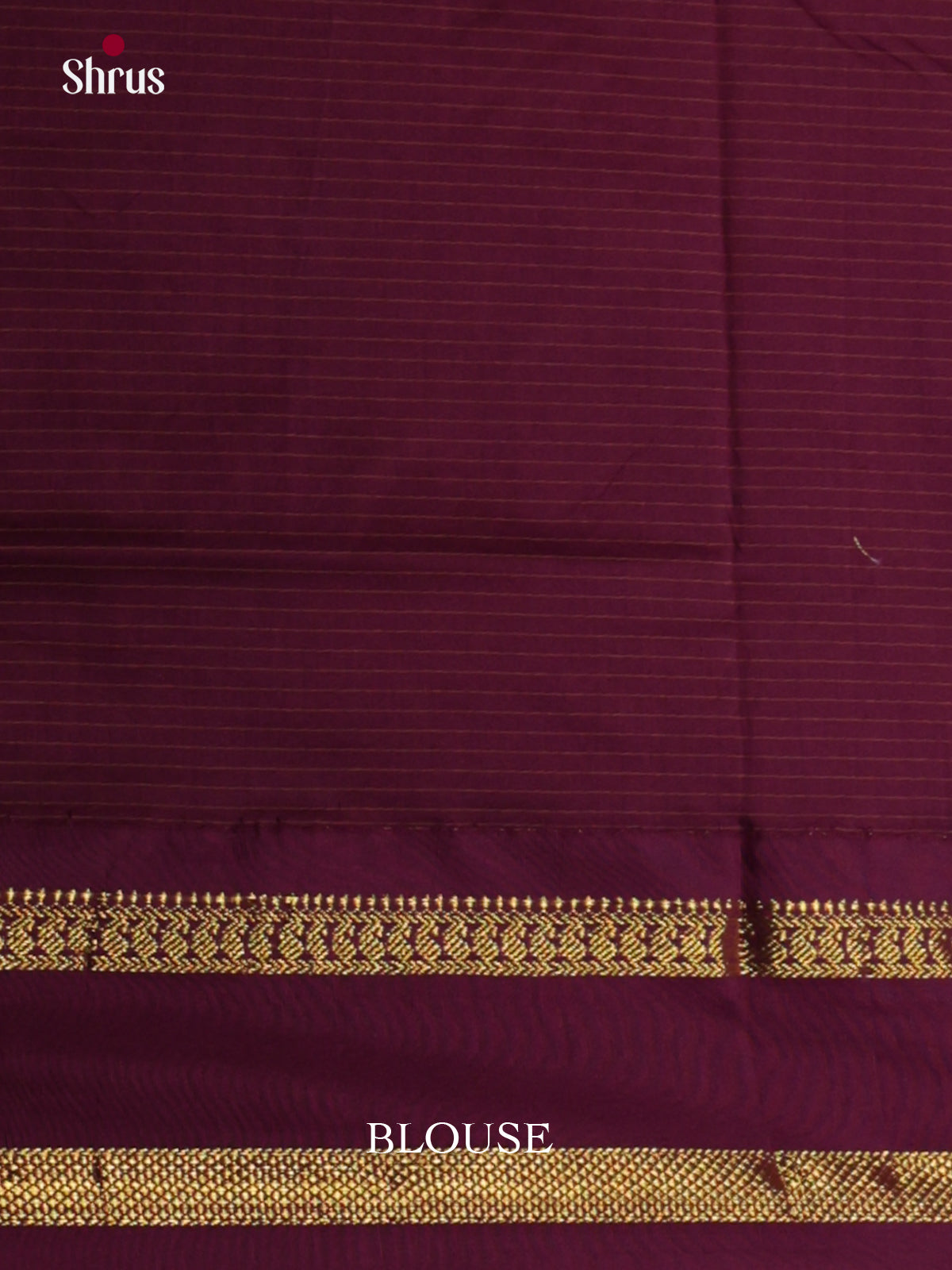 Blue & Purple- Kalyani Cotton Saree - Shop on Shrus.com