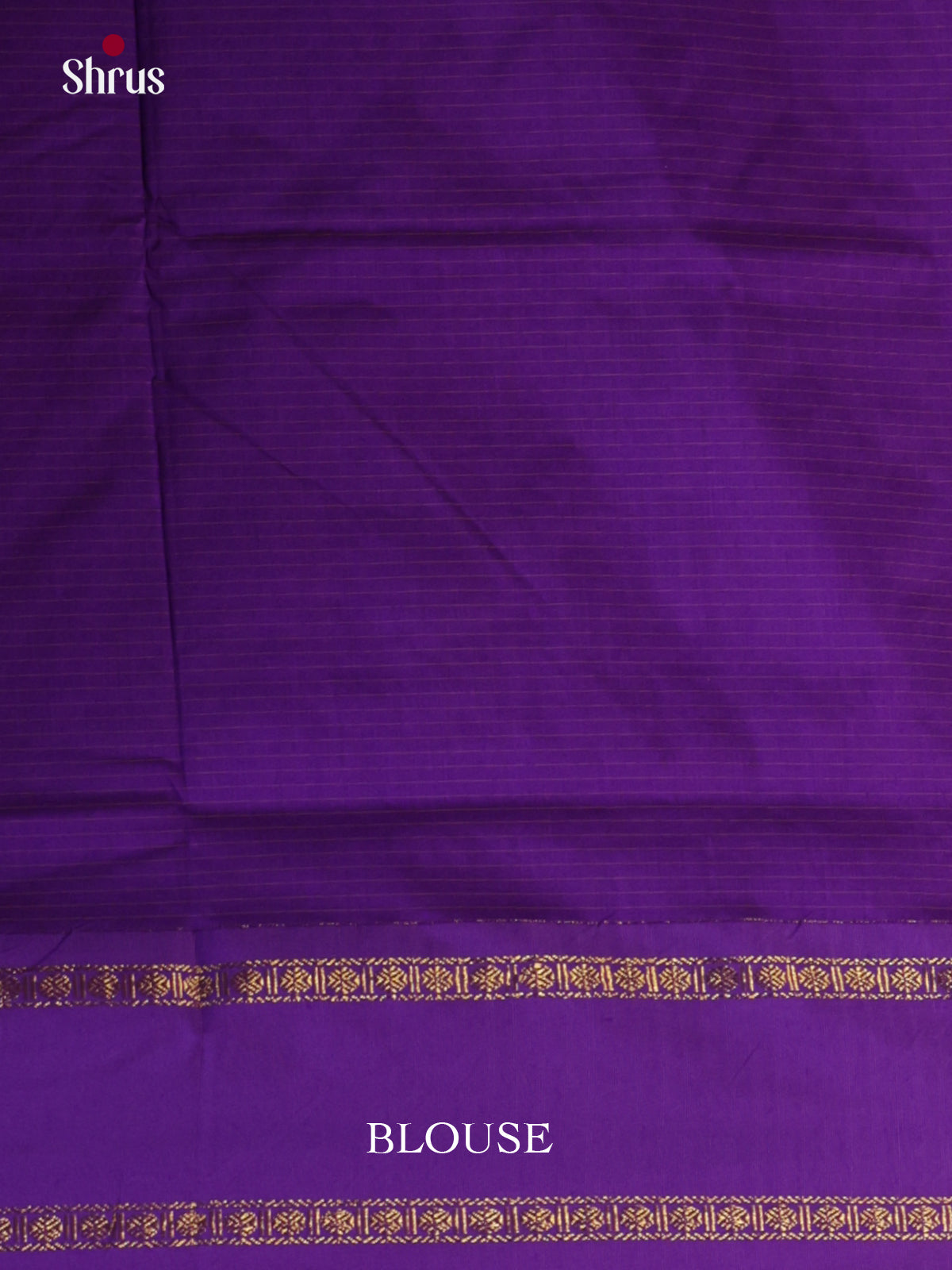Brown & Blue - Kalyani Cotton Saree - Shop on Shrus.com