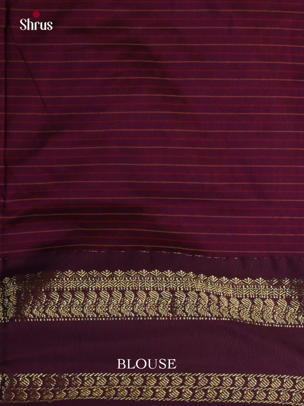 Beige & Violet - Kalyani Cotton Saree - Shop on Shrus.com