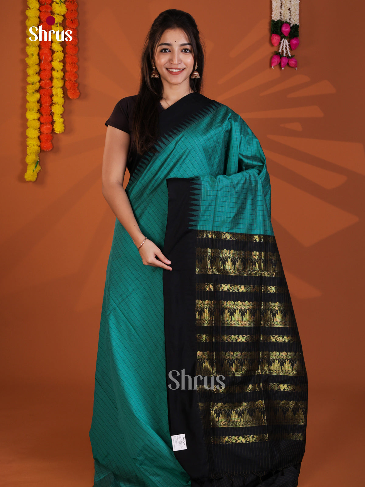 DLS26066 - Kalyani Cotton Saree - Shop on Shrus.com