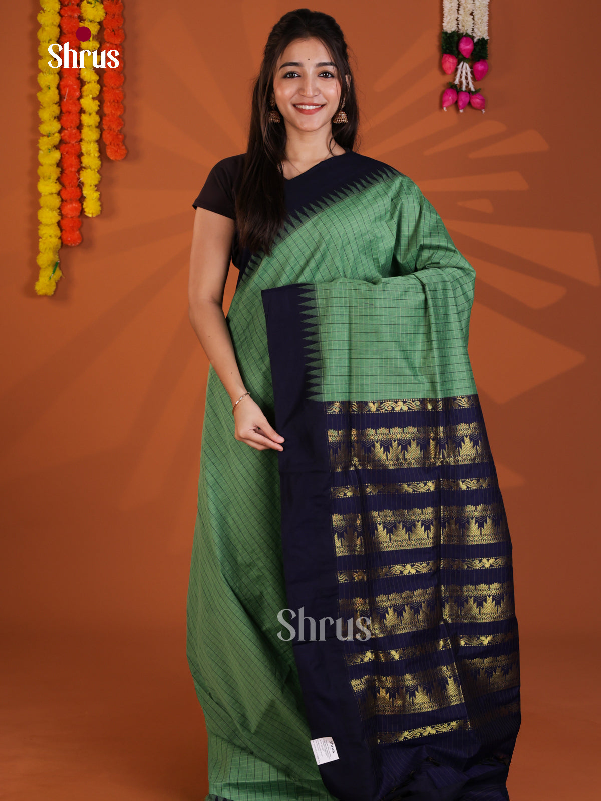 DLS26067 - Kalyani Cotton Saree - Shop on Shrus.com