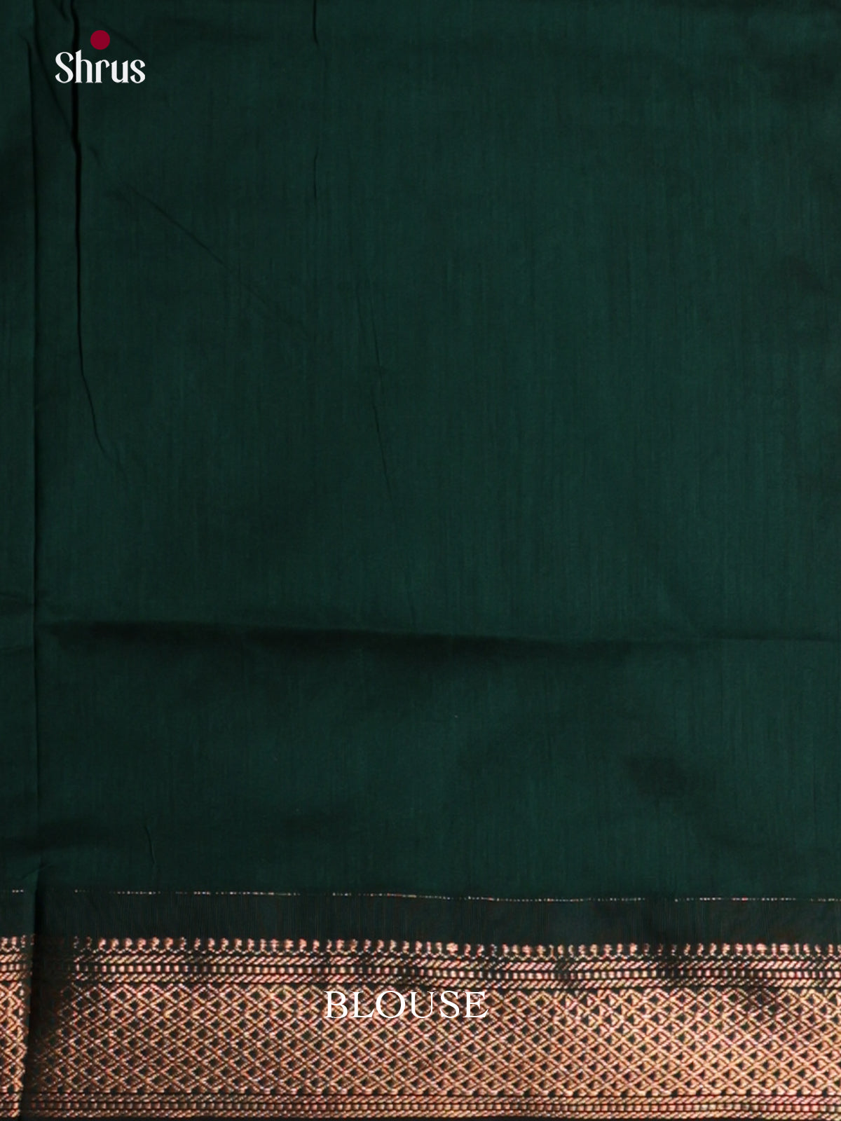 Maroon & Green - Kalyani Cotton Saree - Shop on Shrus.com