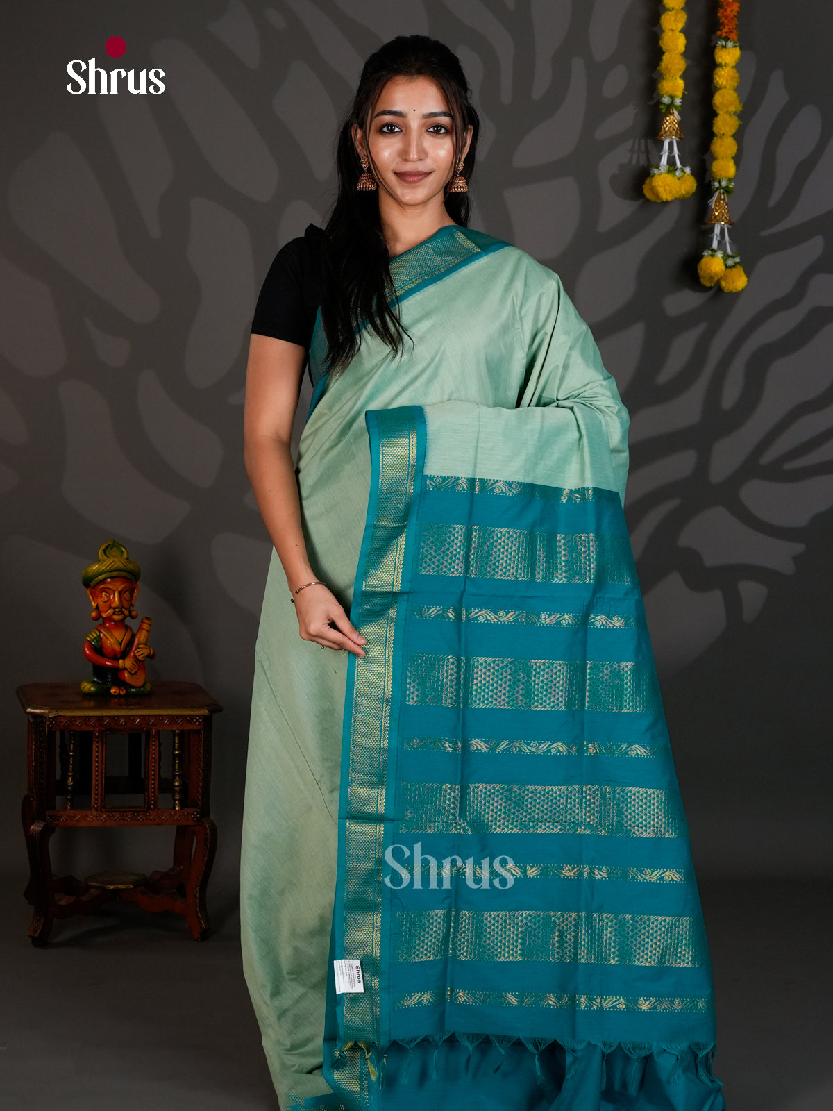 DLS26089 - Kalyani Cotton Saree - Shop on Shrus.com