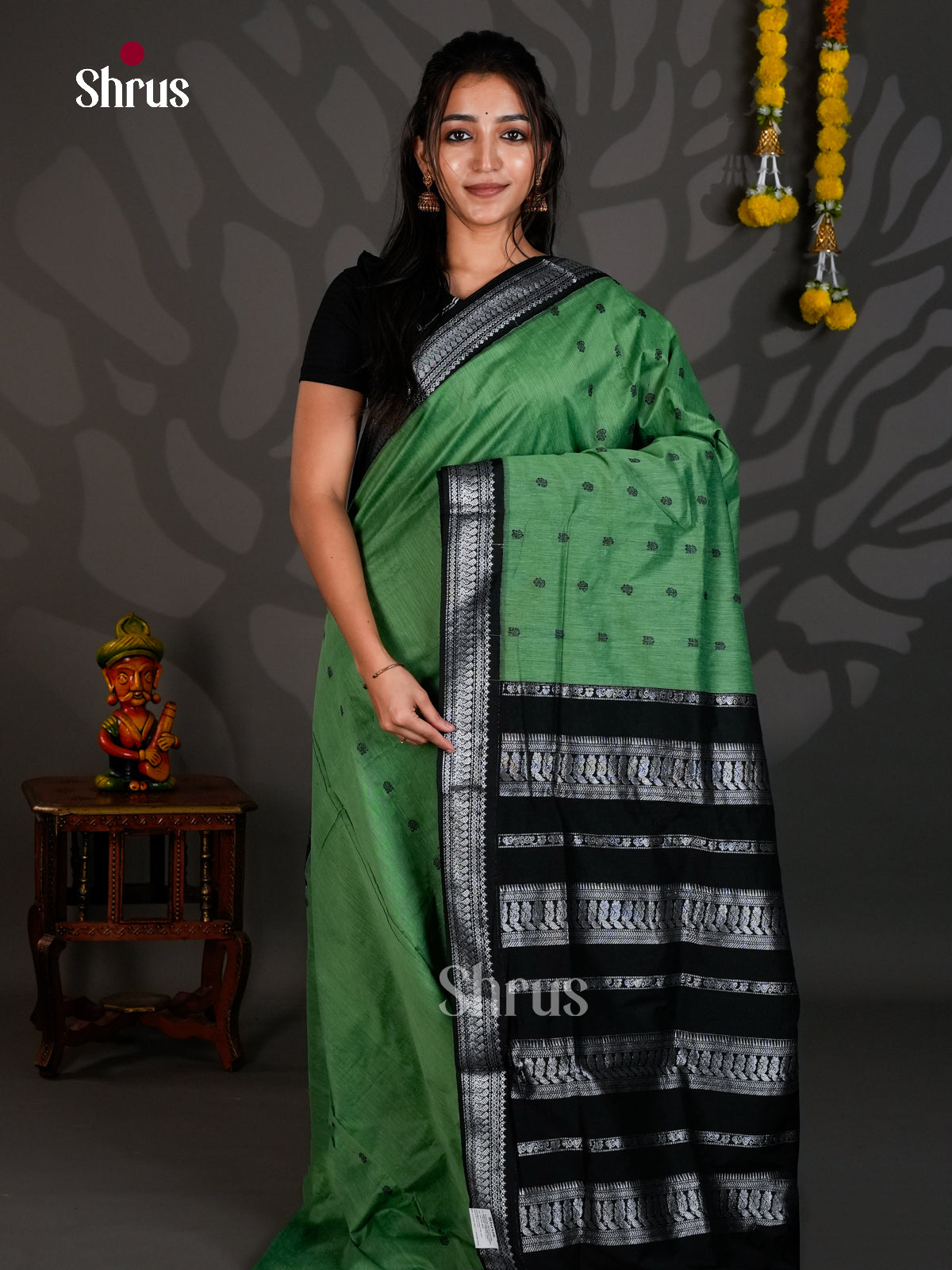 DLS26147 - Kalyani Cotton Saree - Shop on Shrus.com