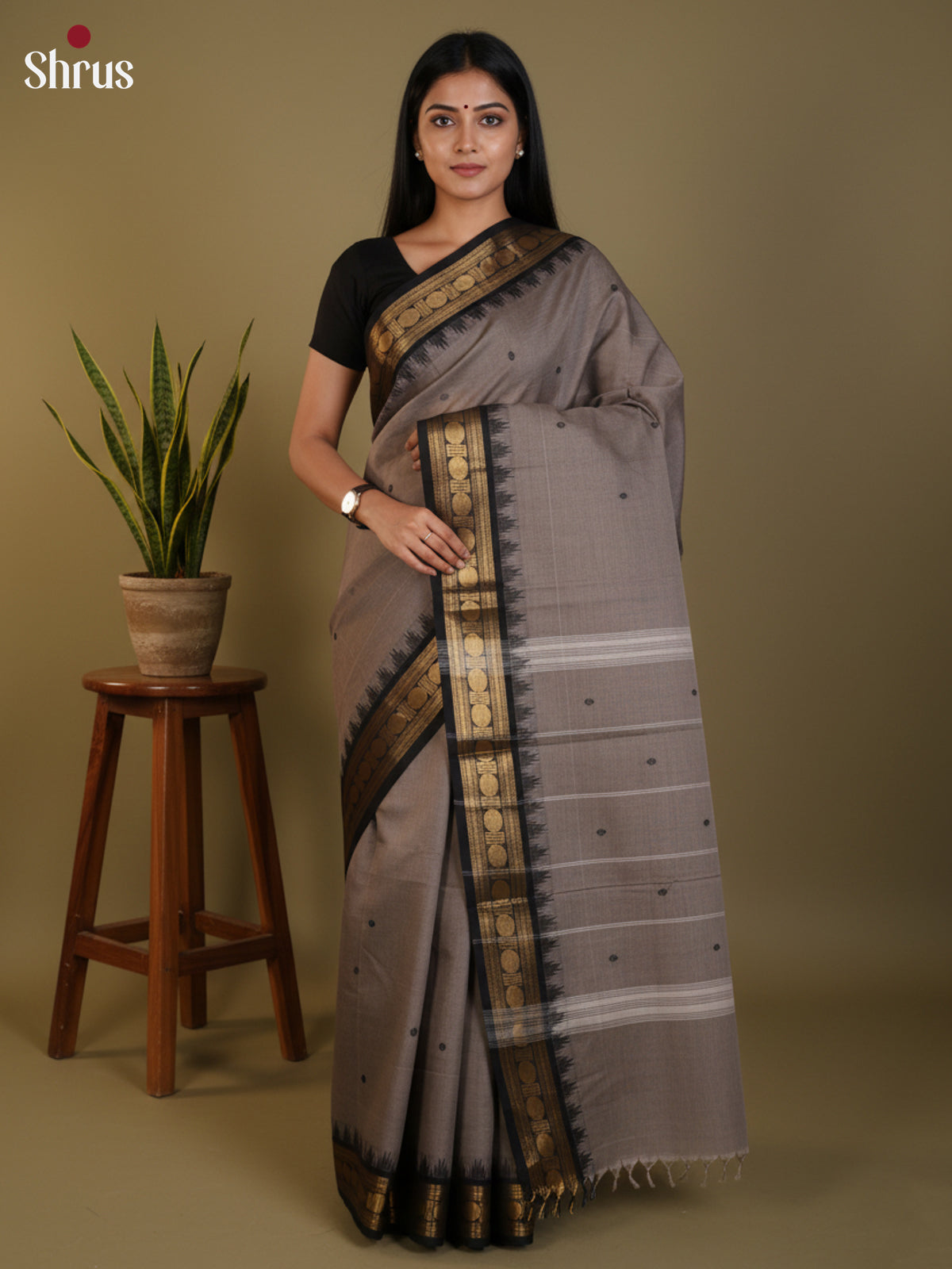 DLS29031 - Chettinad Cotton Saree