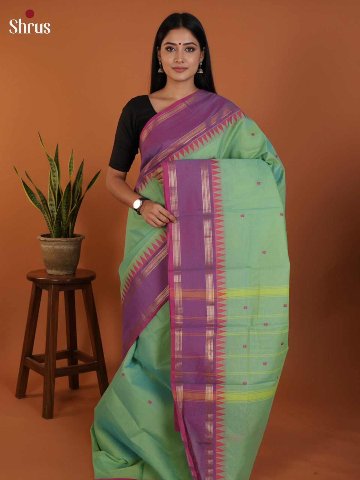 DLS29032 - Chettinad Cotton Saree