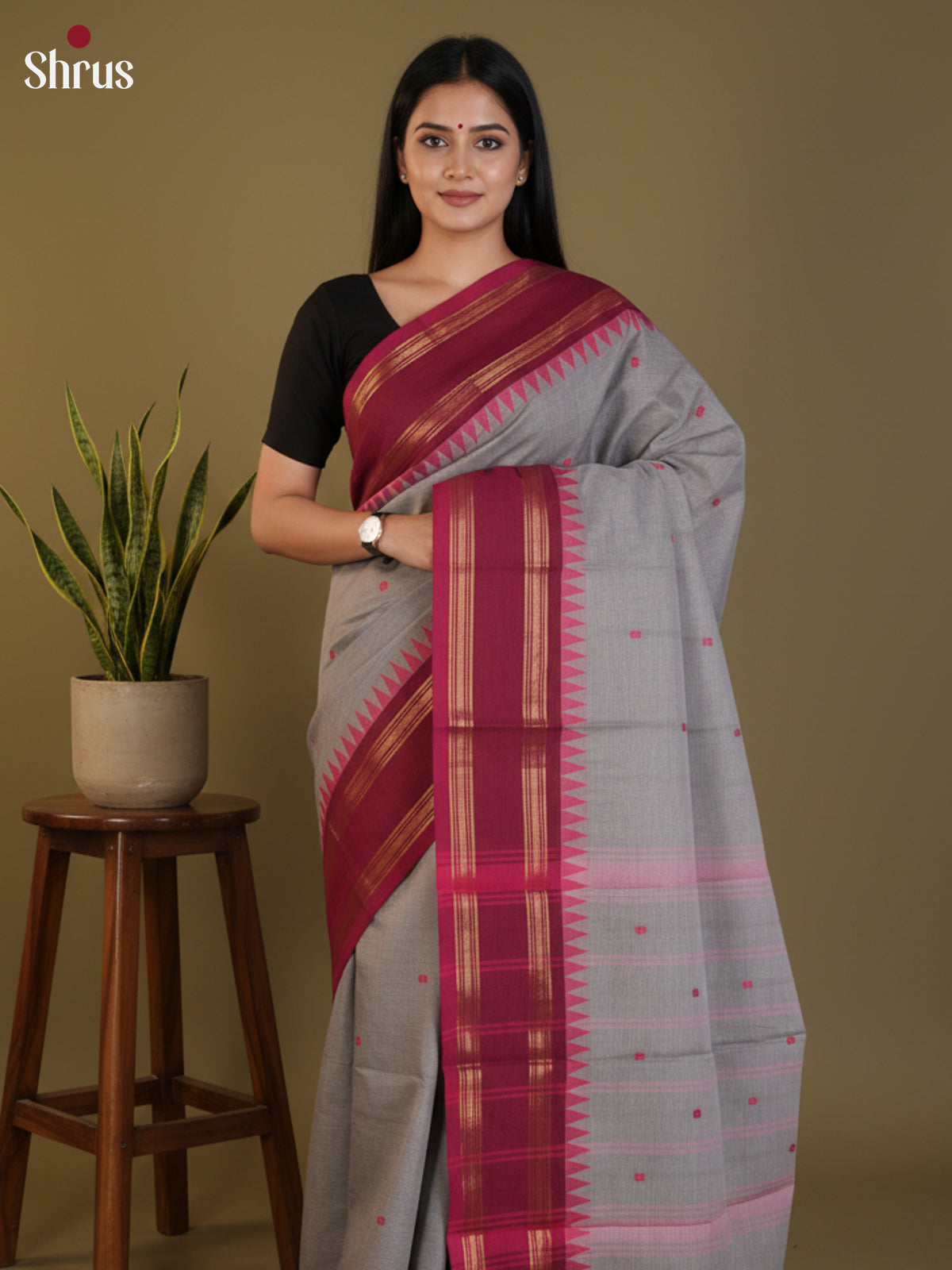 DLS29033 - Chettinad Cotton Saree