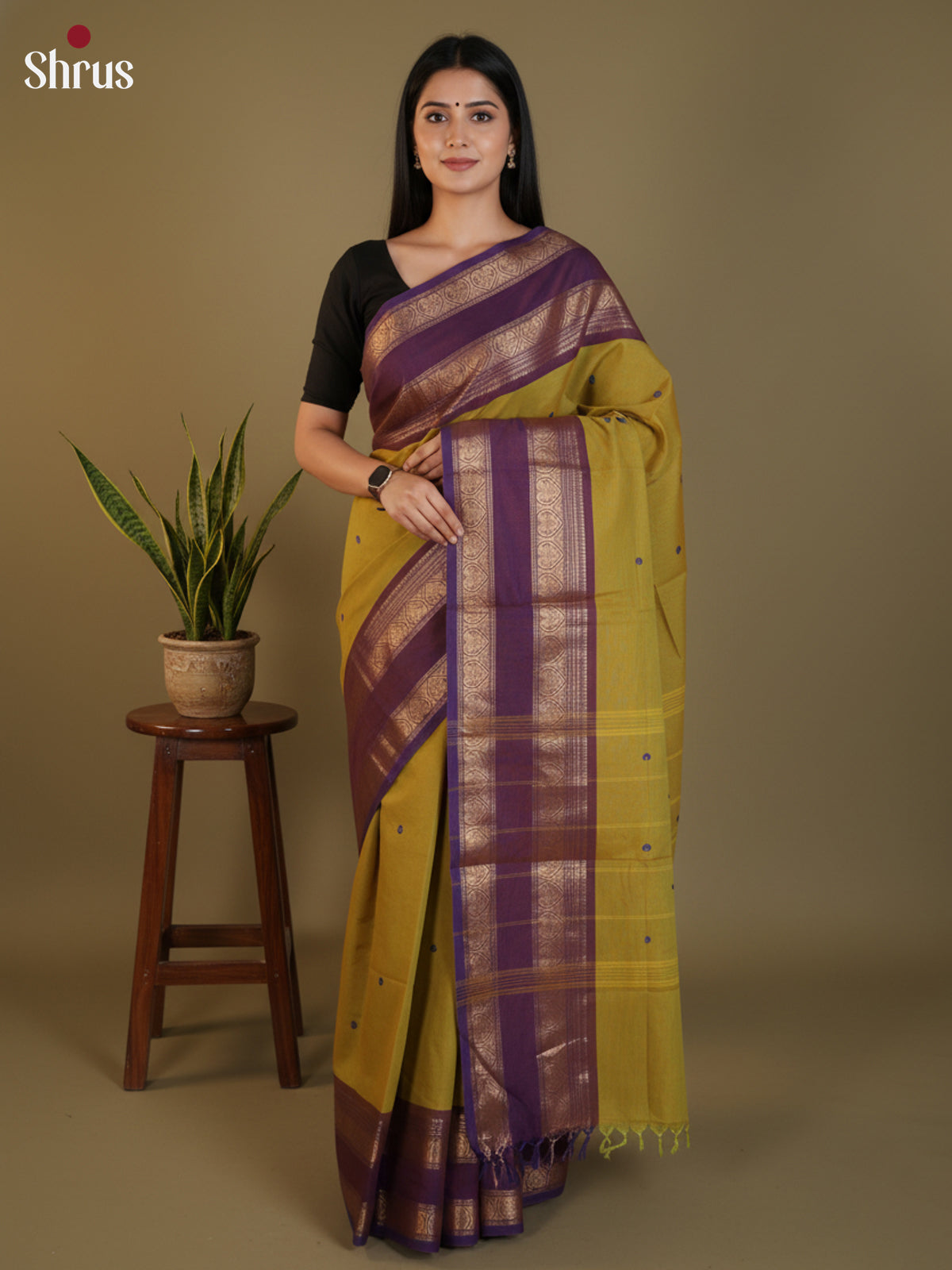 DLS29038 - Chettinad Cotton Saree - Shop on Shrus.com