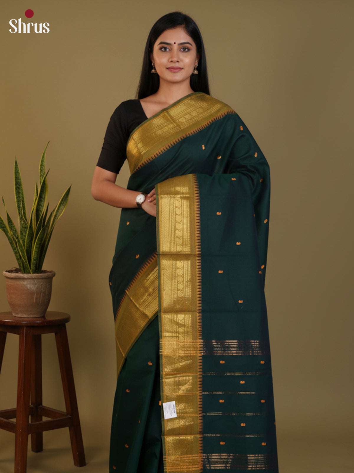 DLS29048 - Chettinad Cotton Saree - Shop on Shrus.com