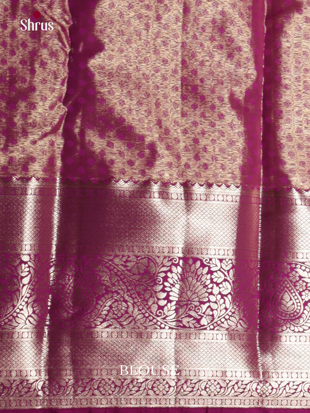 DLS29076 - Kanchipuram-halfpure Saree - Shop on Shrus.com