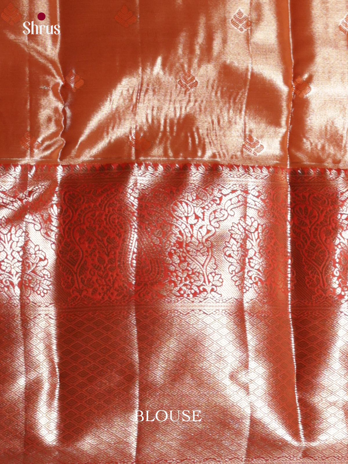 Yellow & Red - Kanchipuram-halfpure Saree- DLS29100 - Shop on Shrus.com