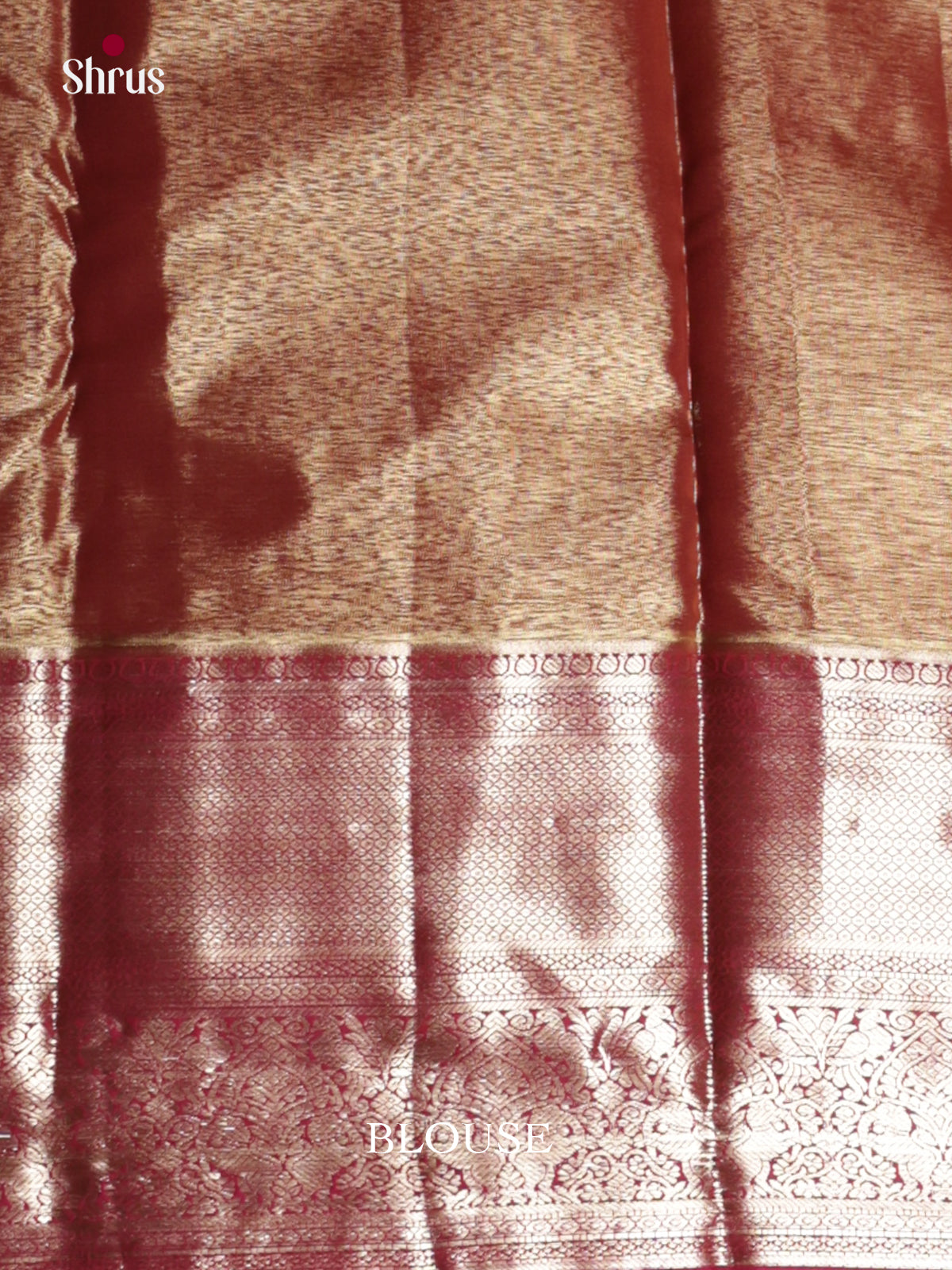 Green & Maroon- Kanchipuram-halfpure Saree - DLS29116 - Shop on Shrus.com