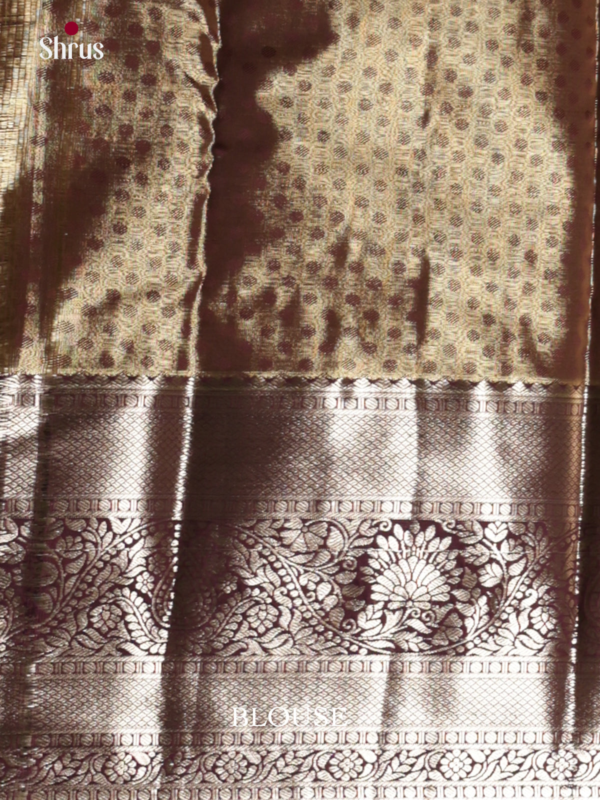 DLS29125 - Kanchipuram-halfpure Saree