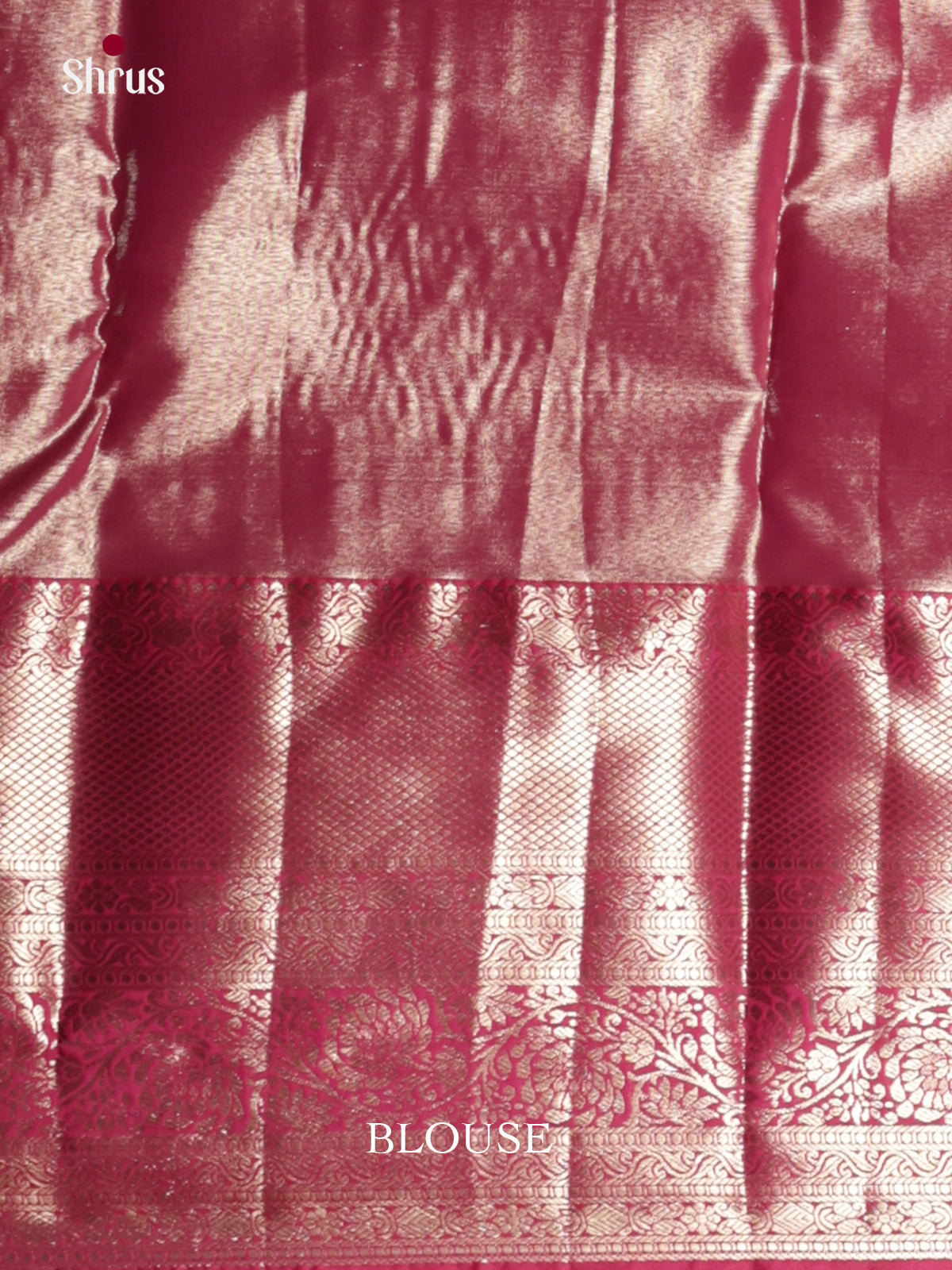 Teal & Pink - Kanchipuram-halfpure Saree-DLS29138 - Shop on Shrus.com