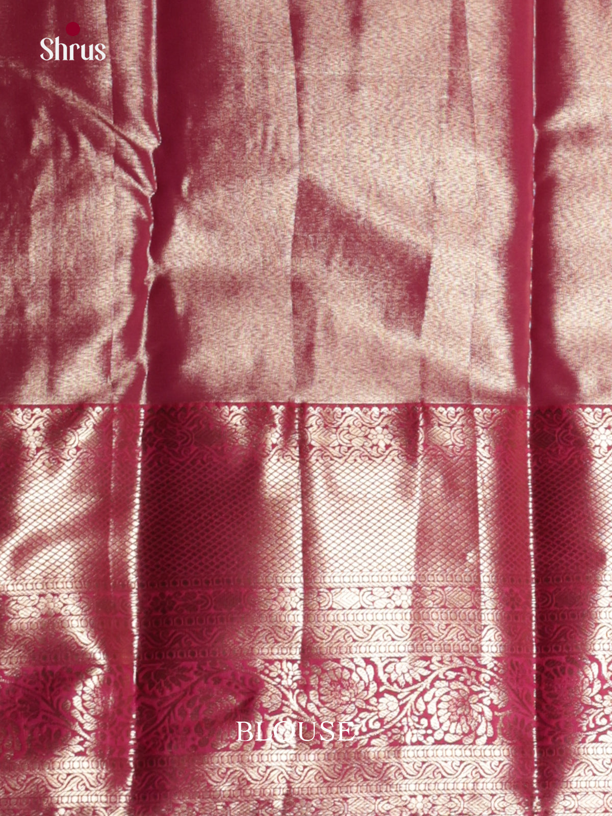 Yellow & Pink - Kanchipuram-halfpure Saree- DLS29143 - Shop on Shrus.com