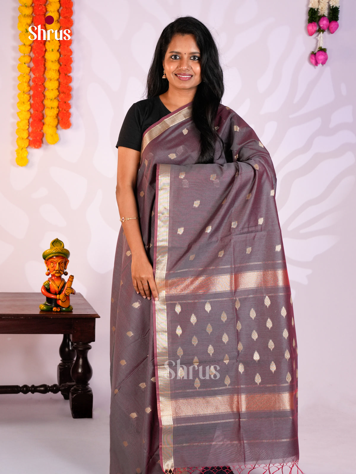 DLS29271 - Art Maheshwari Saree - Shop on Shrus.com