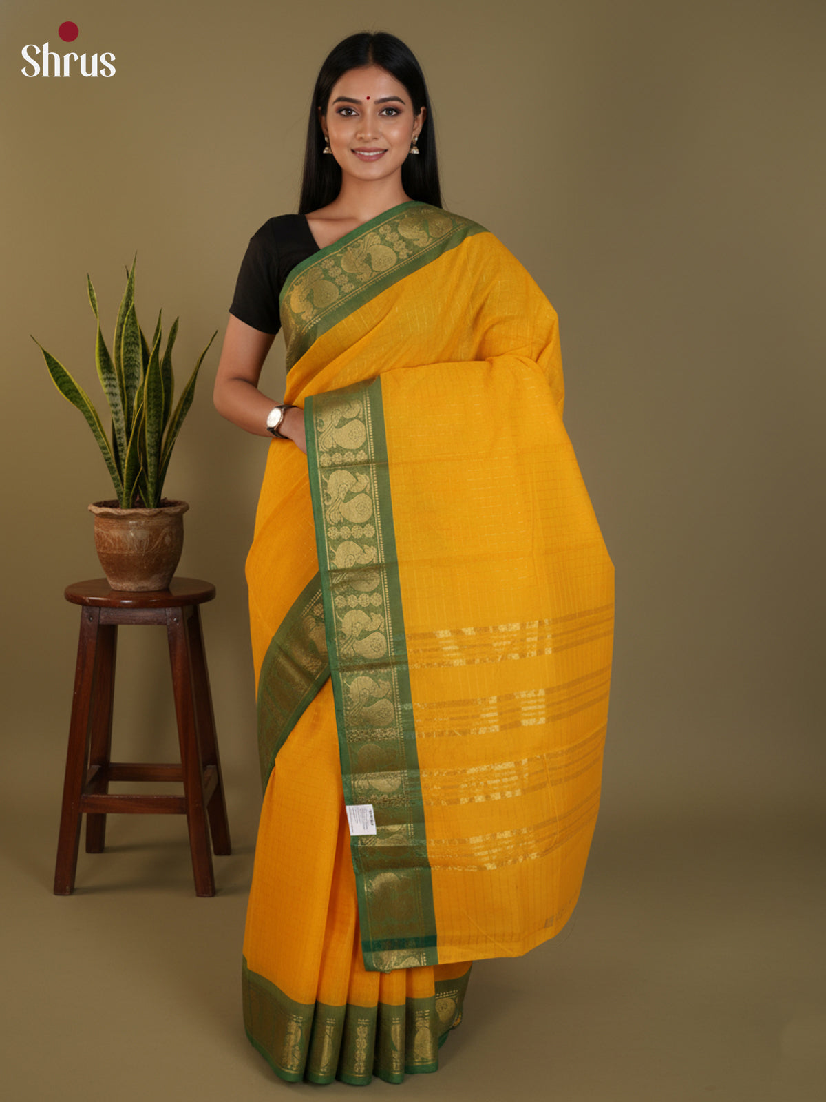 DLS29297 - Chettinad Cotton Saree - Shop on Shrus.com