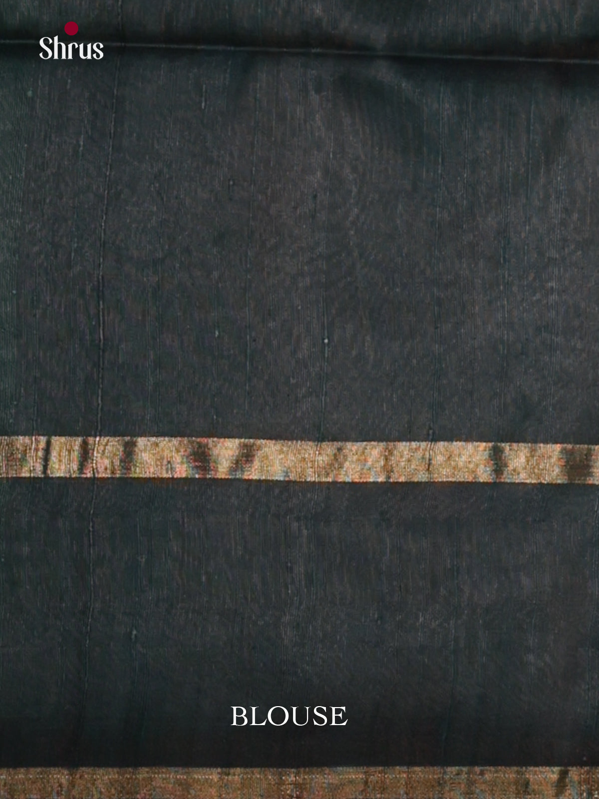 Peacock Green & Grey Raw Silk Saree with zari buttas - DLS30021 - Shop on Shrus.com