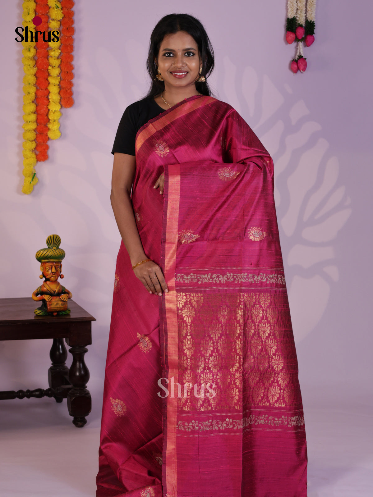 DLS30091 - Raw Silk Saree