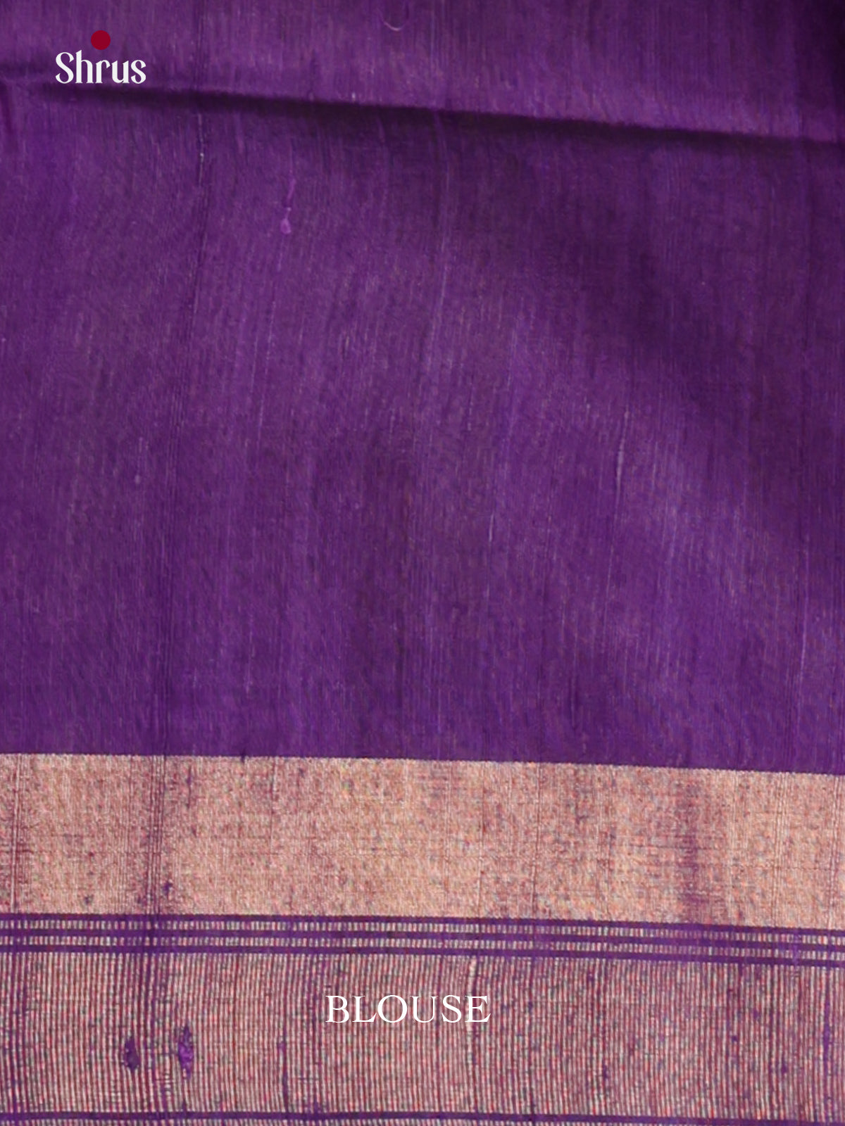 Charming Lavender & Violet Raw Silk Saree with zari buttas & Traditional border -DLS30098