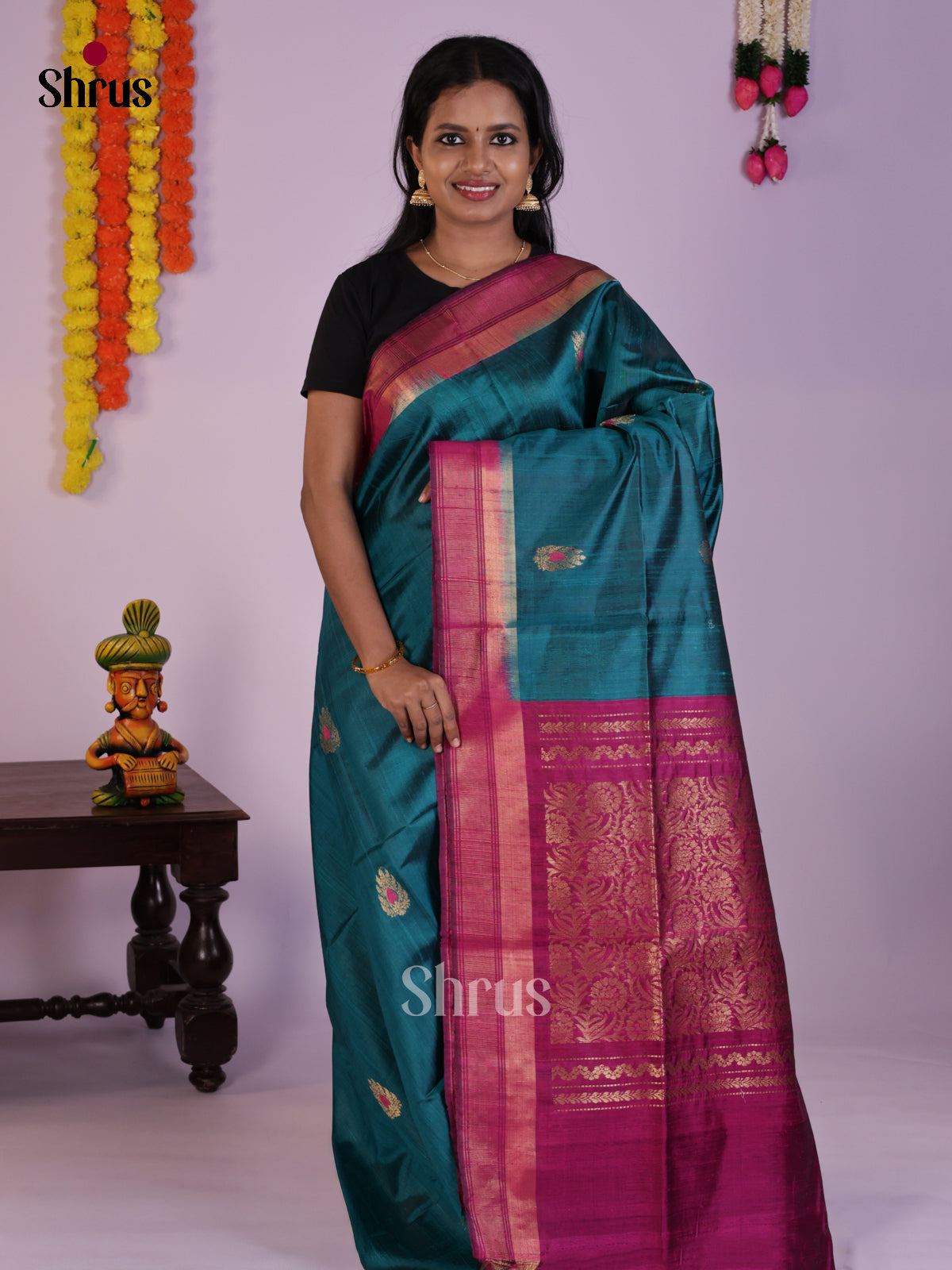 DLS30104 - Raw Silk Saree