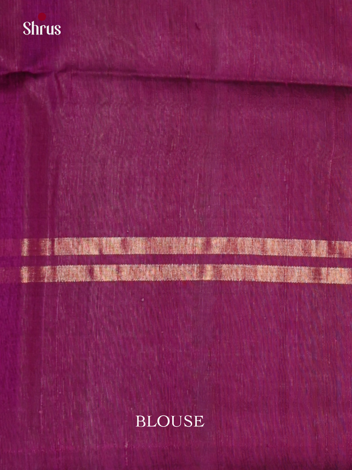 Classy Green & Purple Raw Silk Saree with gold zari buttas - DLS30113