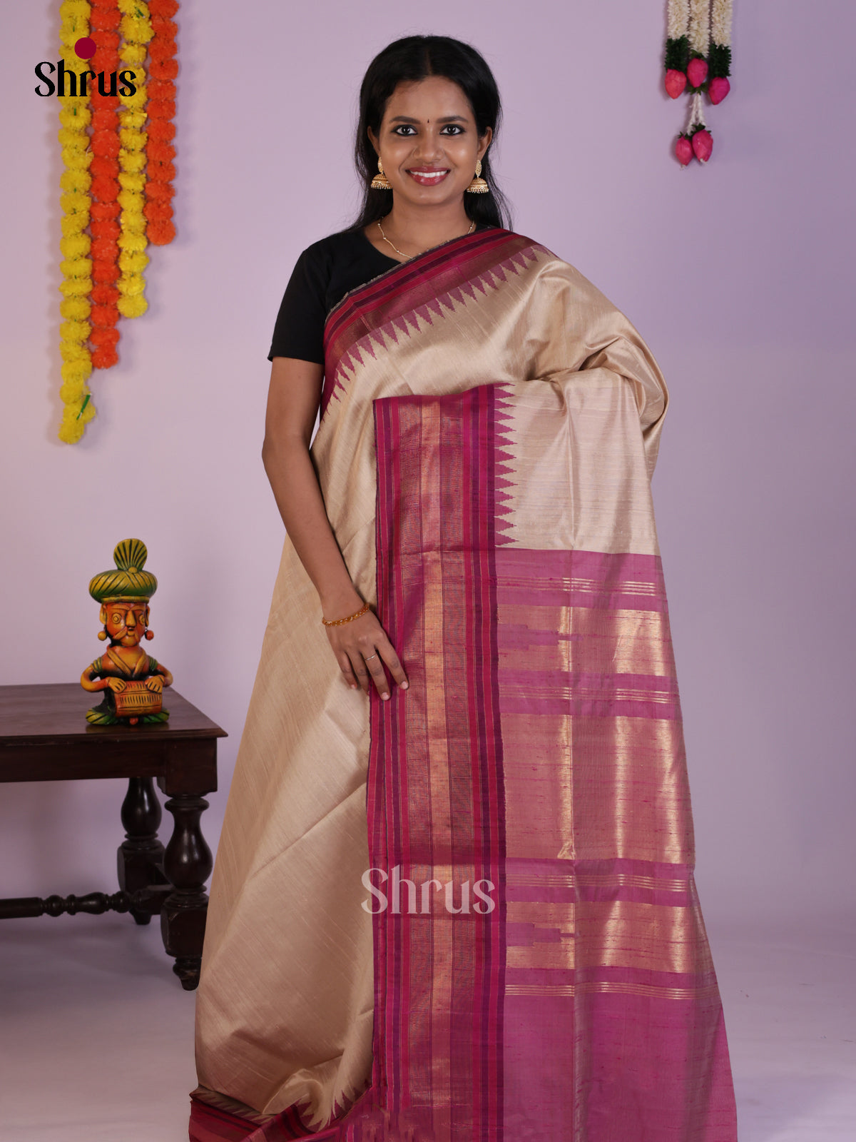 DLS30125 - Raw Silk Saree