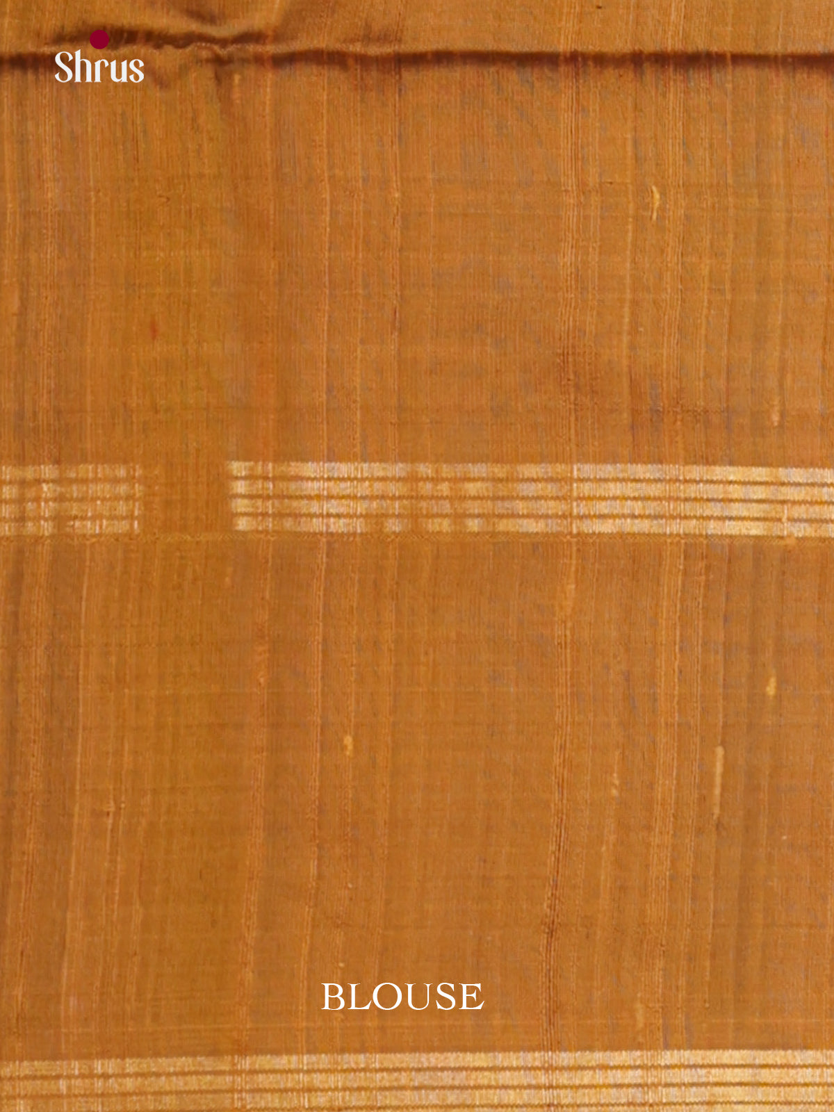 Lustrous Mustard Raw Silk Saree with zari buttas & brocade pallu - DLS30141