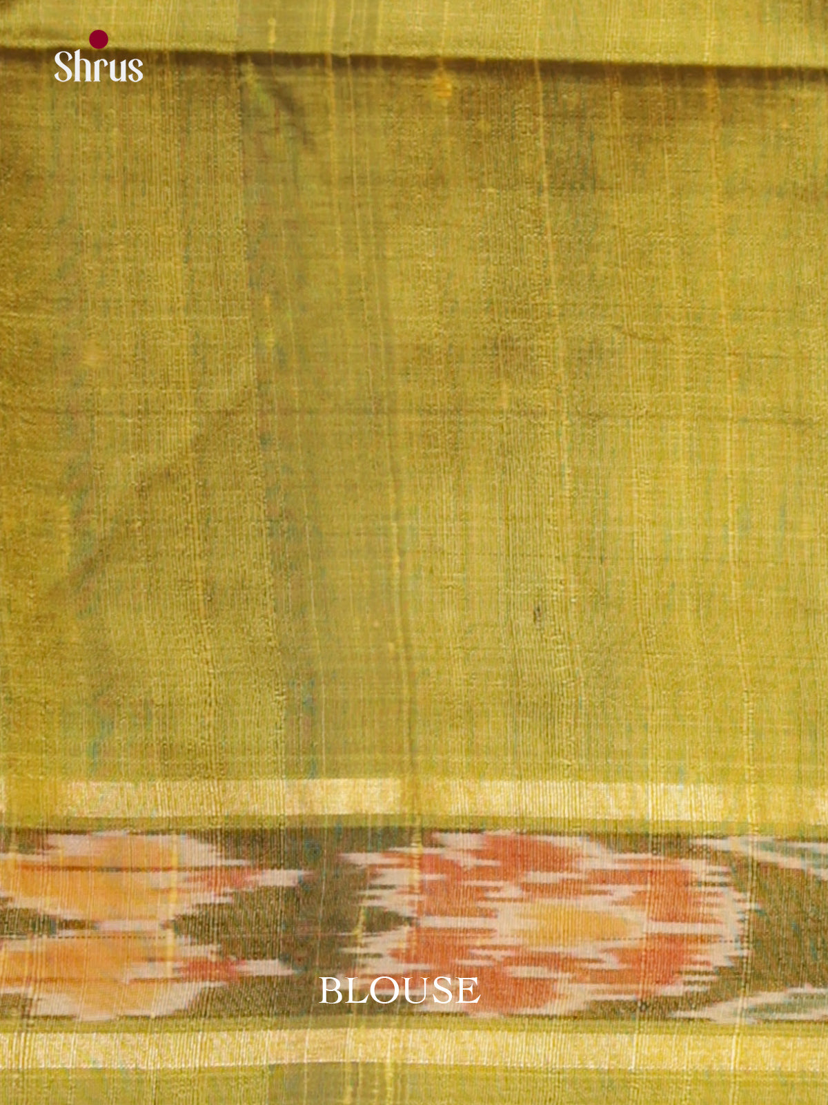 Elegant Violet & Light green Raw Silk Saree with ikkat border - DLS30196