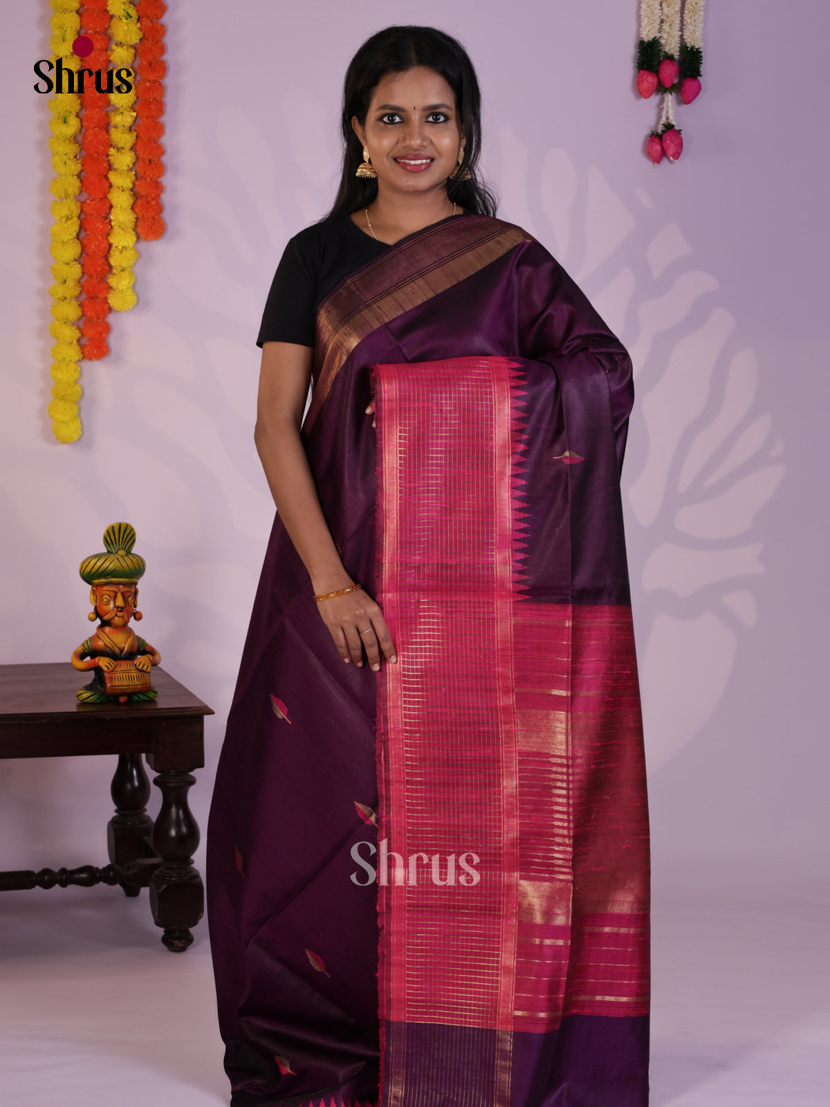 DLS30219 - Raw Silk Saree