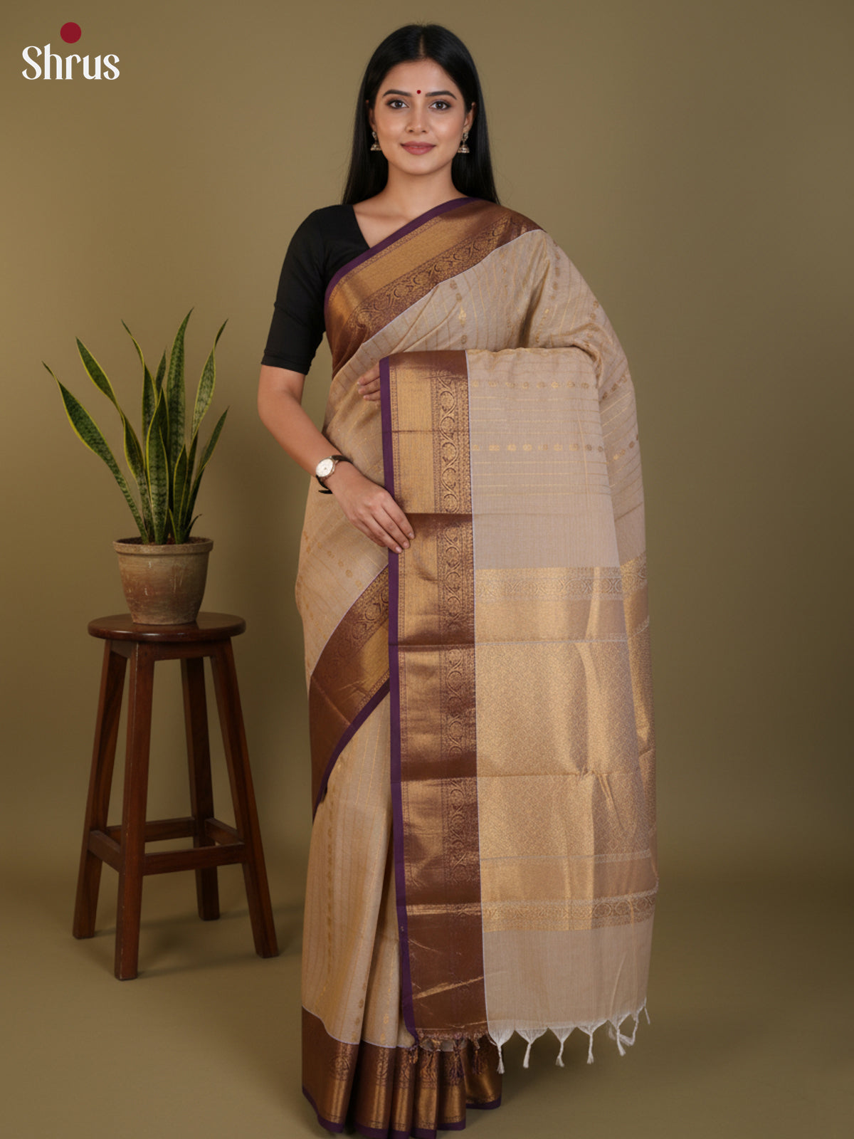 DLS30231 - Chettinad Cotton Saree - Shop on Shrus.com