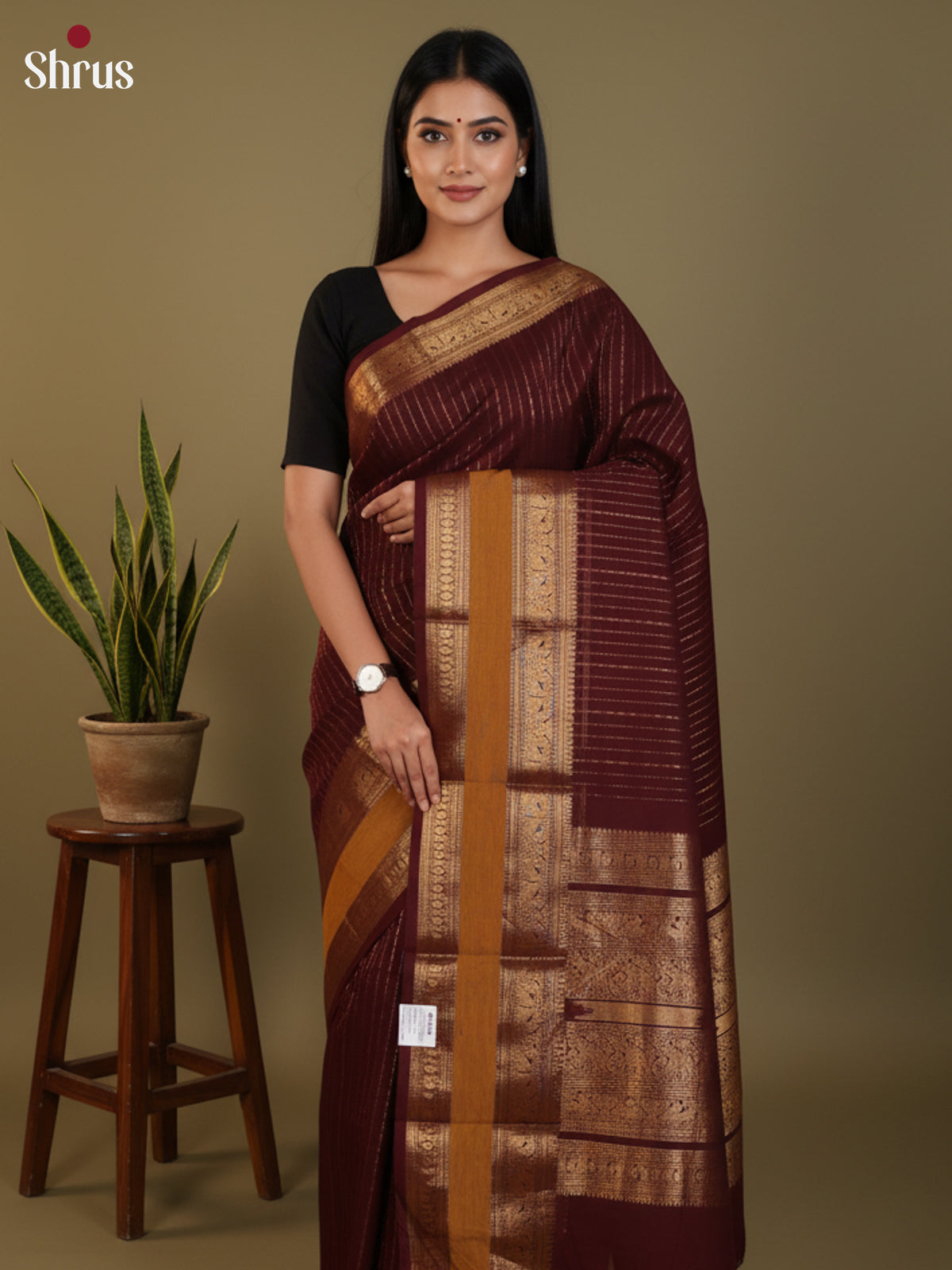 DLS30236 - Chettinad Cotton Saree - Shop on Shrus.com