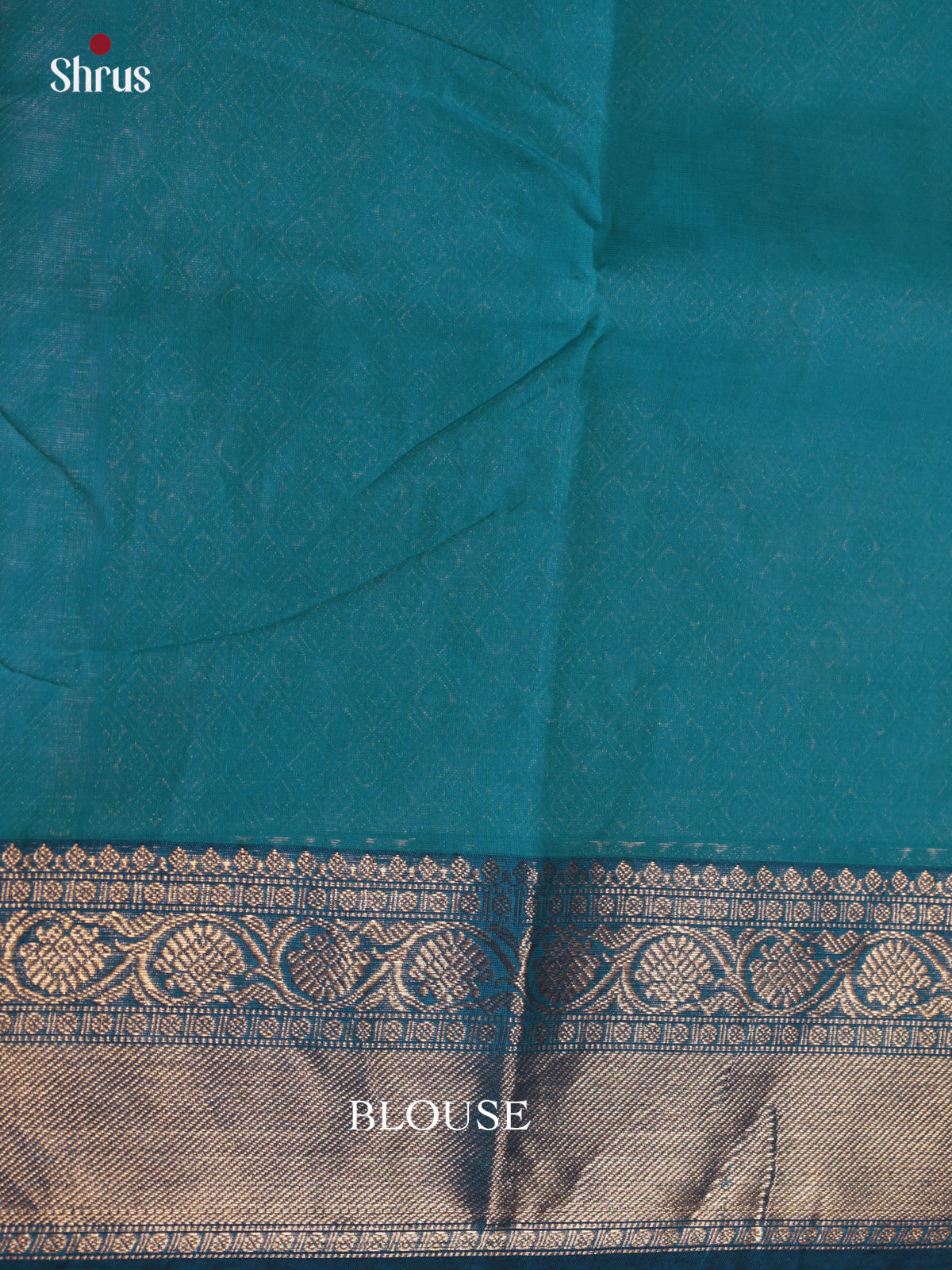 Blue - Chettinad Cotton Saree- DLS30238 - Shop on Shrus.com