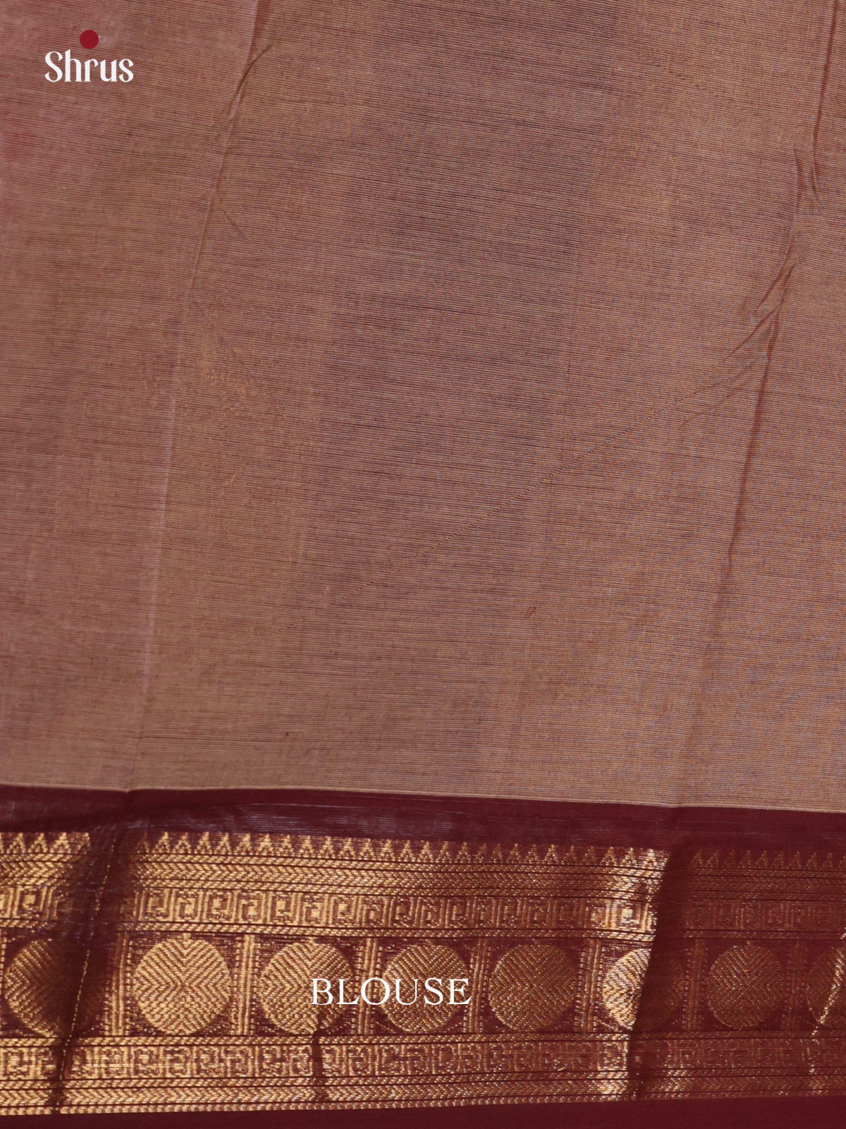 Grey & Maroon - Chettinad Cotton Saree- DLS30260 - Shop on Shrus.com