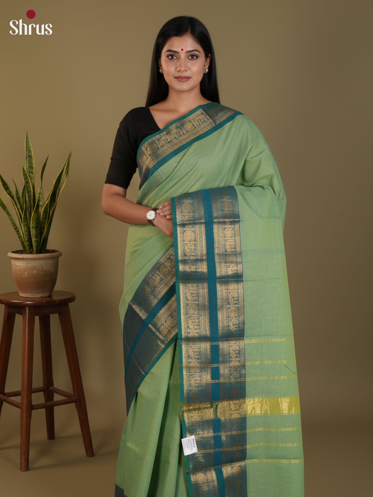 DLS30285 - Chettinad Cotton Saree - Shop on Shrus.com