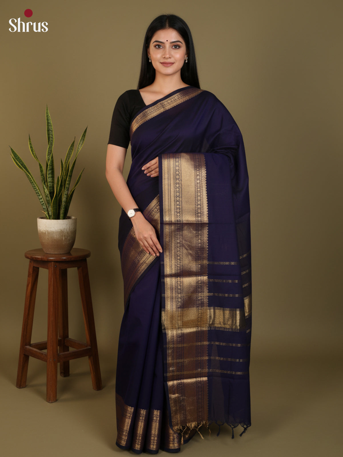 DLS30287 - Chettinad Cotton Saree - Shop on Shrus.com
