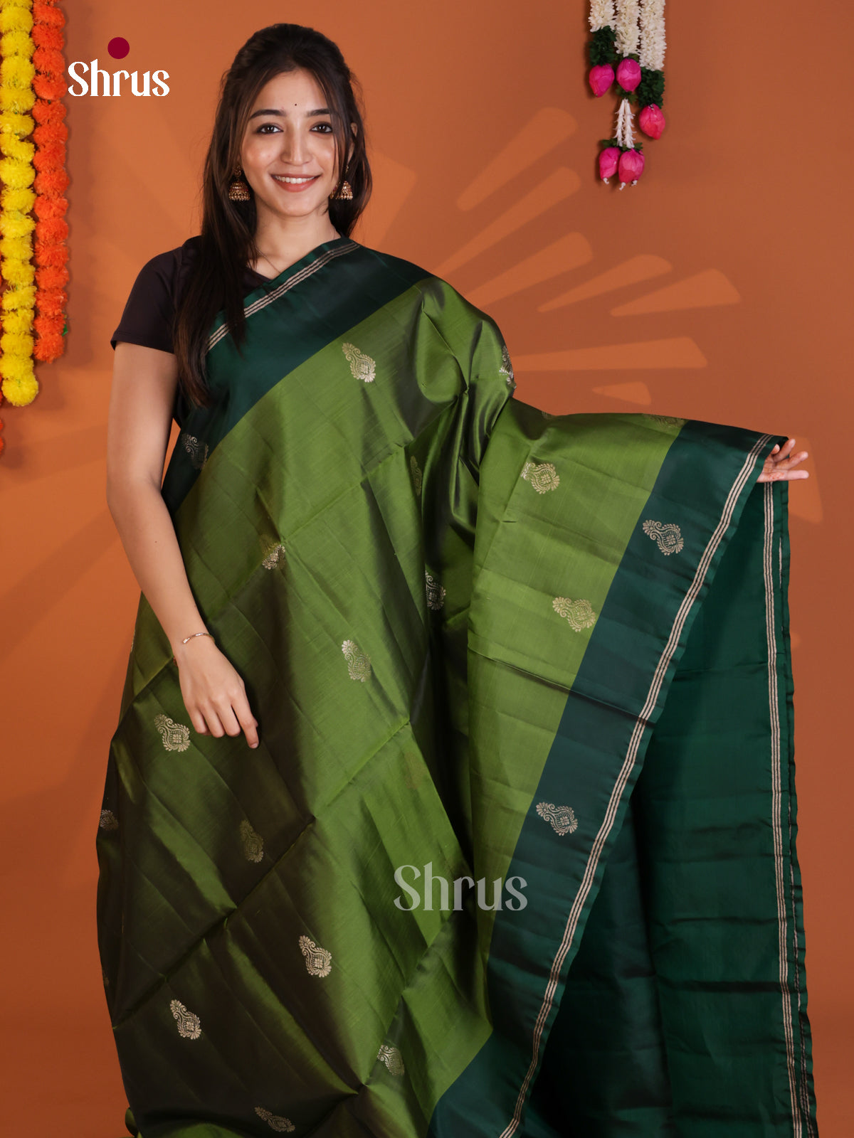 DLS30335 - Softsilk-halfpure Saree